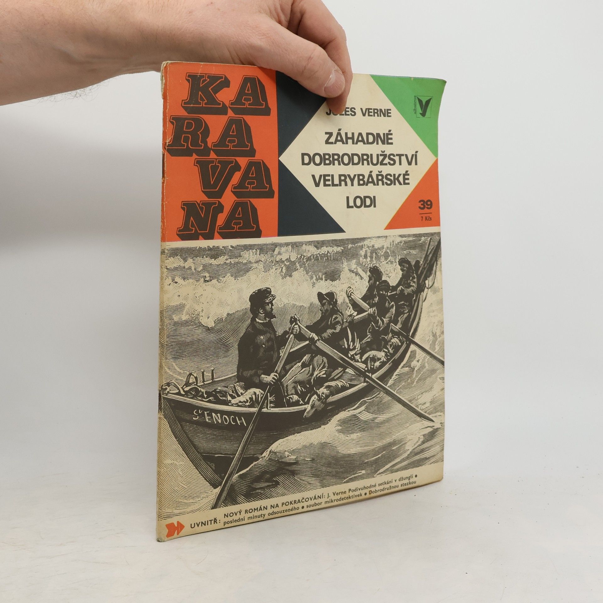 Jules Verne Karavana č. 39. Záhadné dobrodružství velrybářské lodi