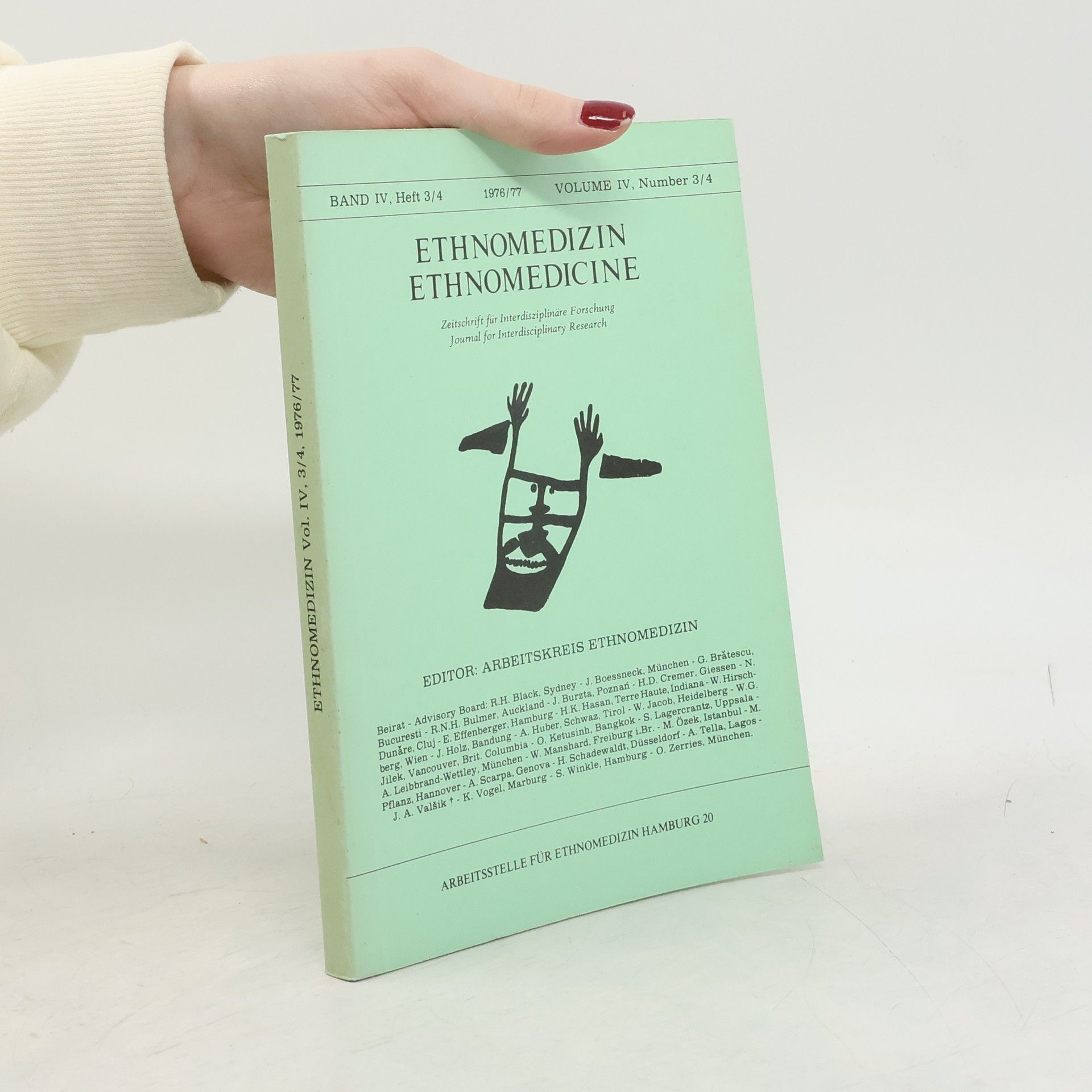 AA.VV. Ethnomedizin Ethnomedicine, Zeitschrift für Interdisziplinare Forschung / Journal for Interdisciplinary Research