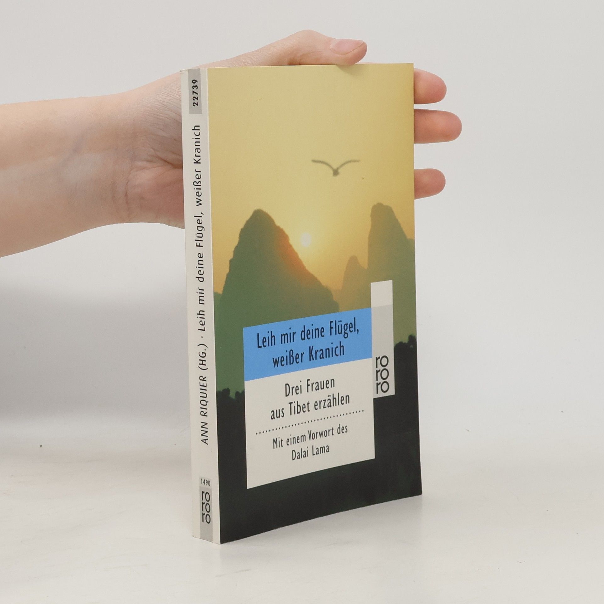 Ann Riquier Leih mir deine Flügel, weißer Kranich