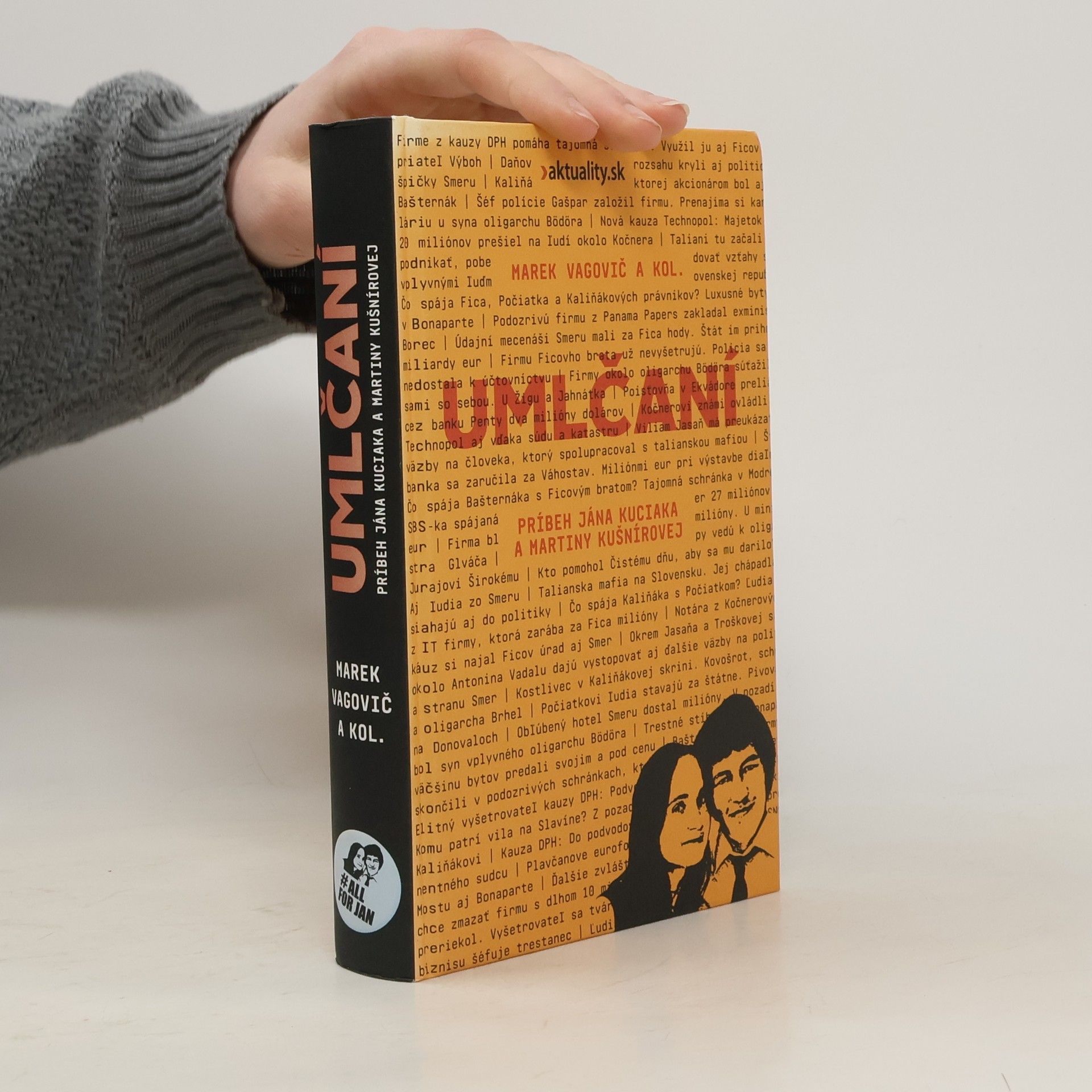 Marek Vagovič Umlčaní : príbeh Jána Kuciaka a Martiny Kušnírovej