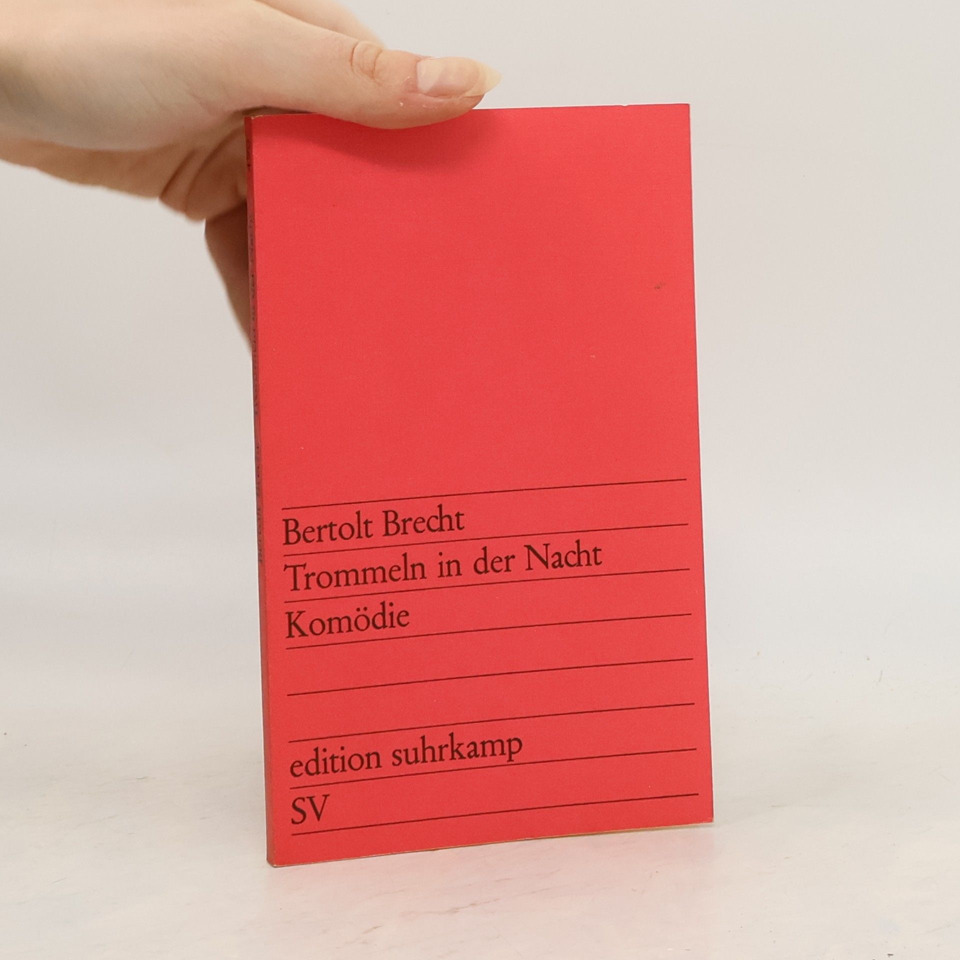 Bertolt Brecht Trommeln in der Nacht