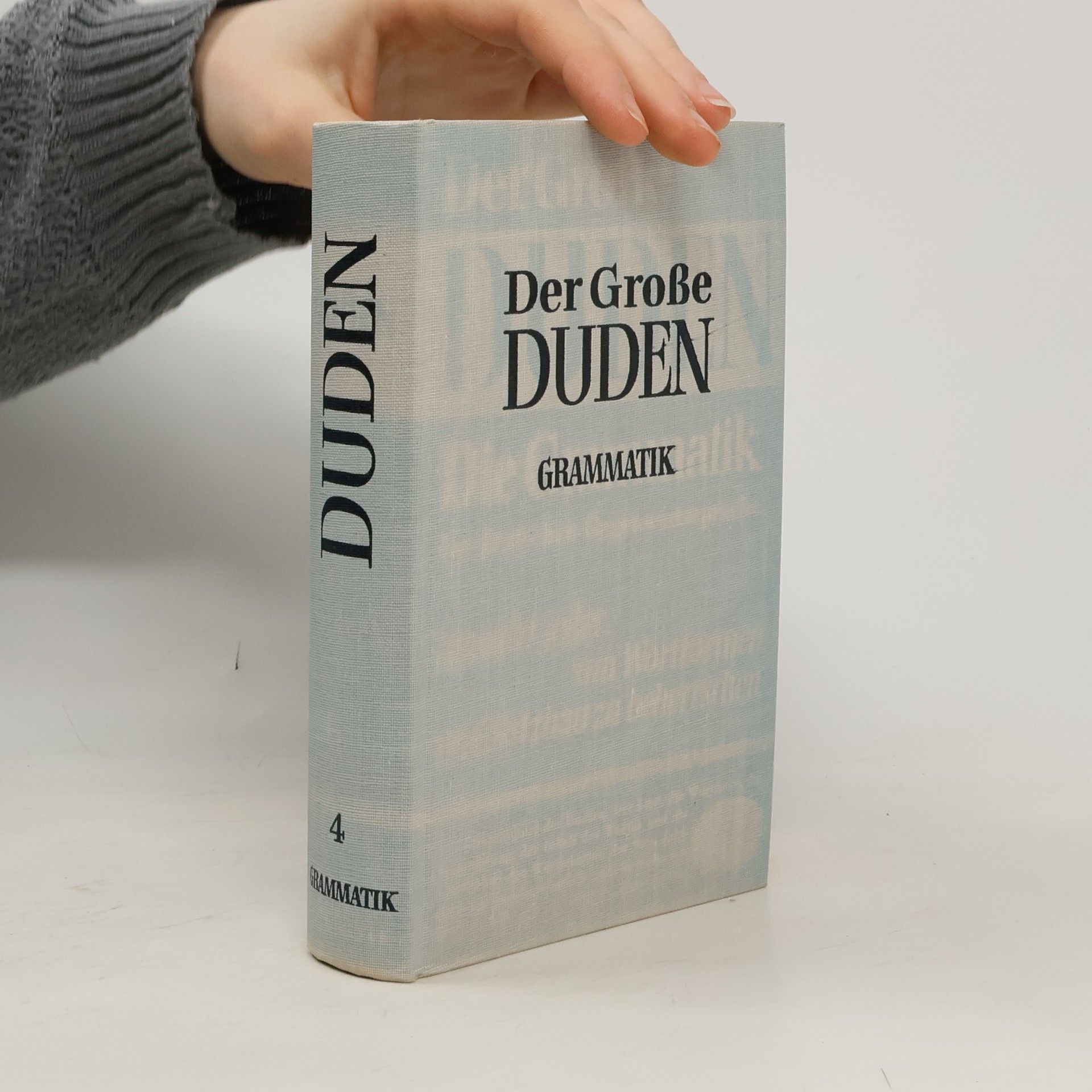 Paul Grebe Der Große Duden Grammatik 4, Grammatik