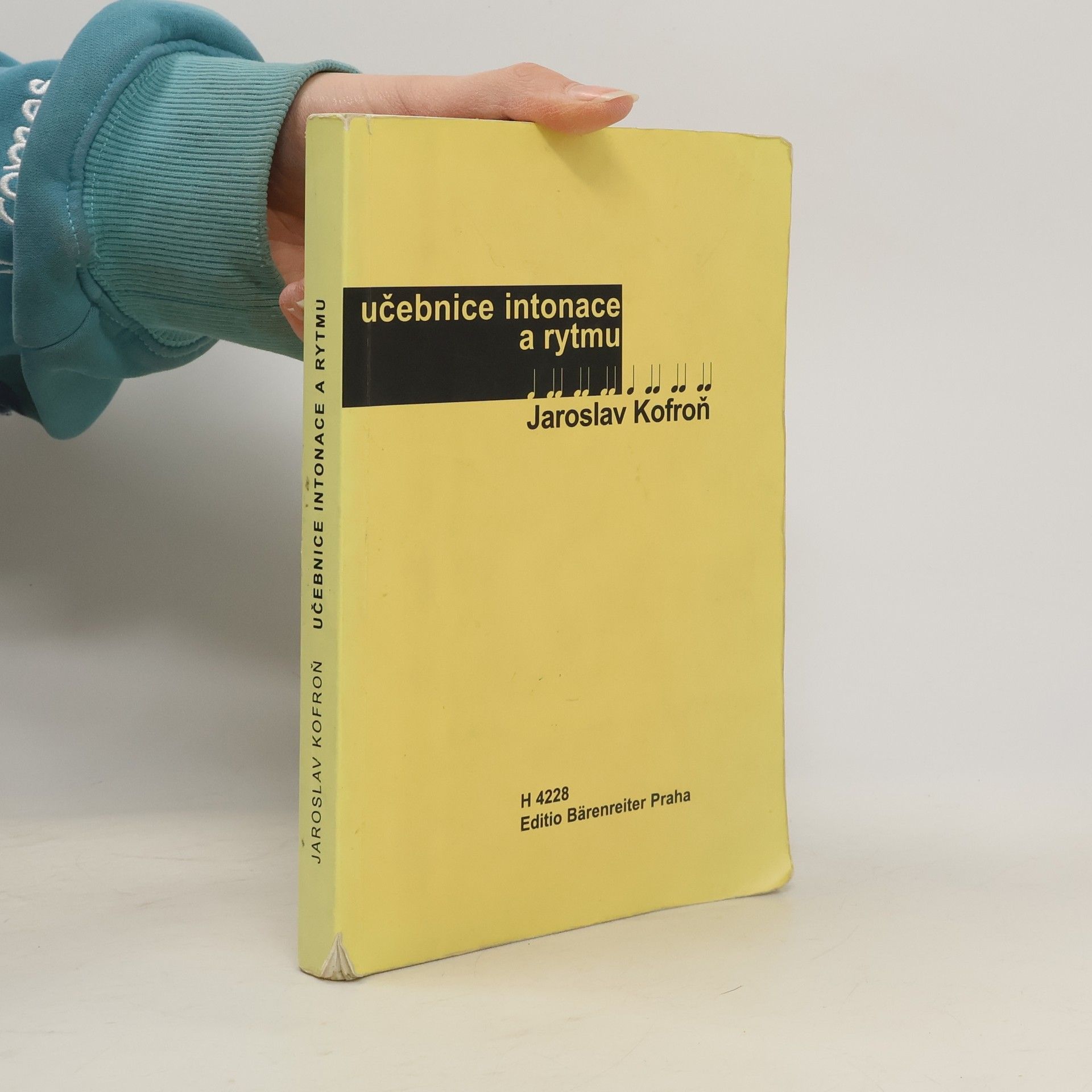 Jaroslav Kofroň Učebnice intonace a rytmu