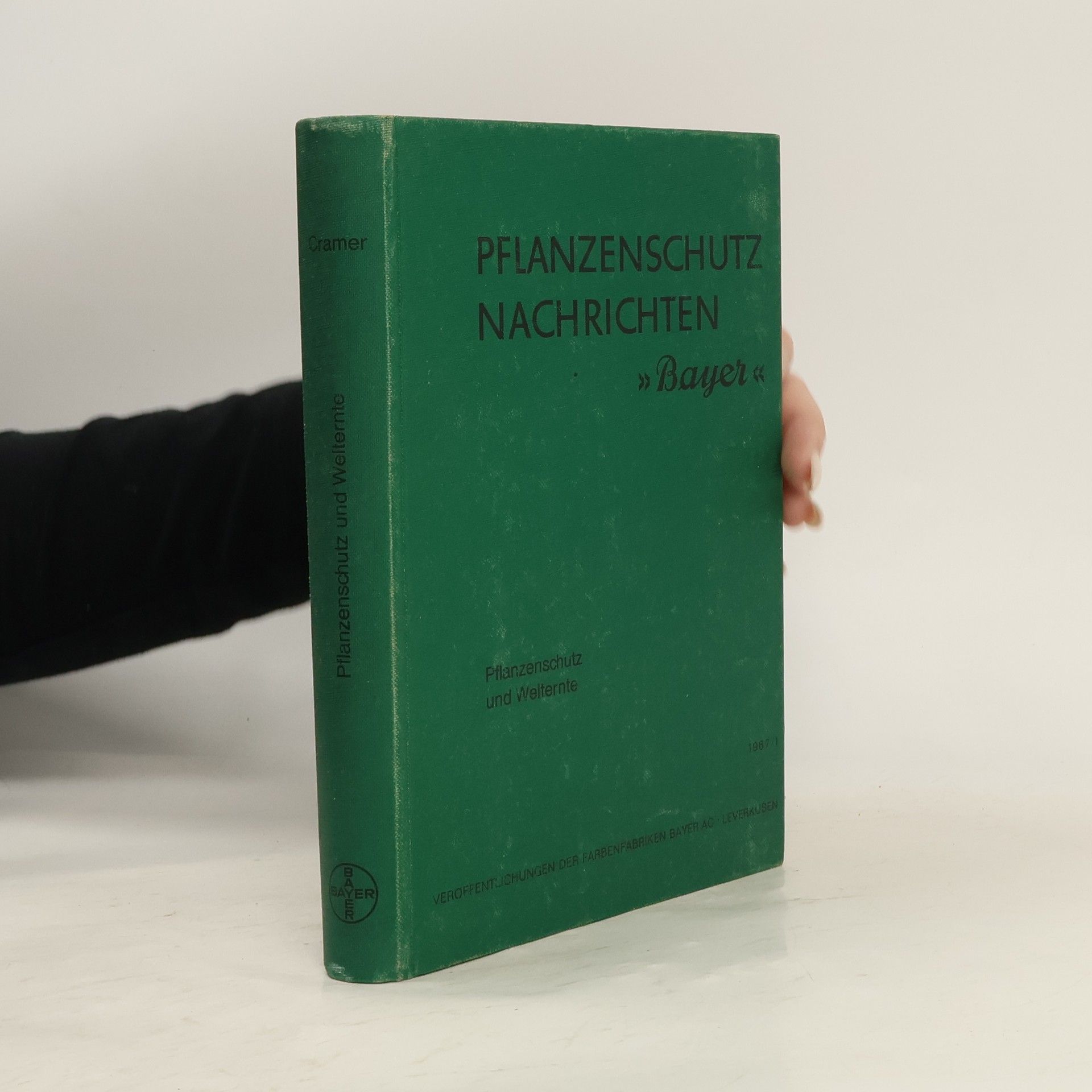 Hans-Hermann Cramer Pflanzenschutz und Welternte