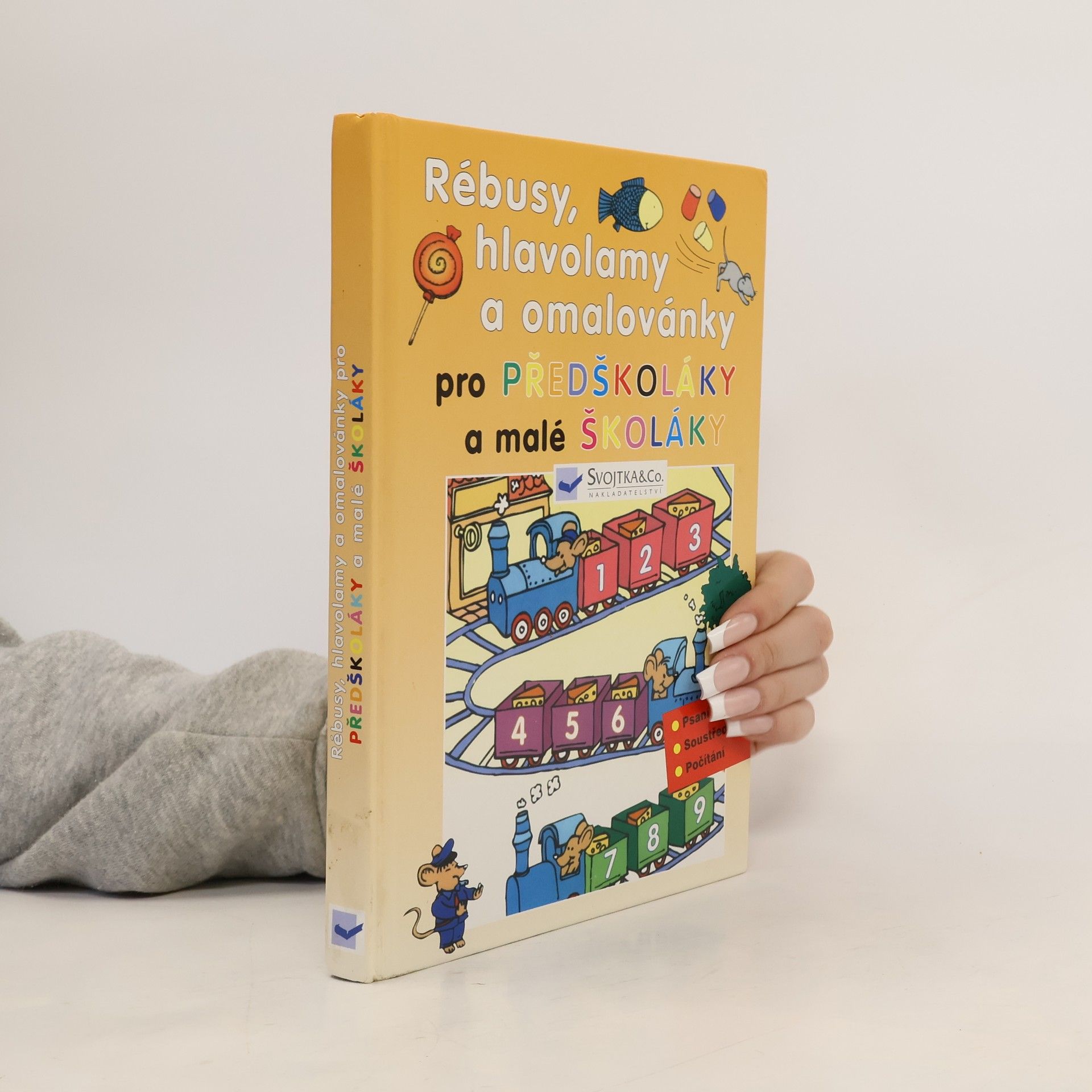 Autorenkollektiv Rébusy, hlavolamy a omalovánky pro předškoláky a malé školáky