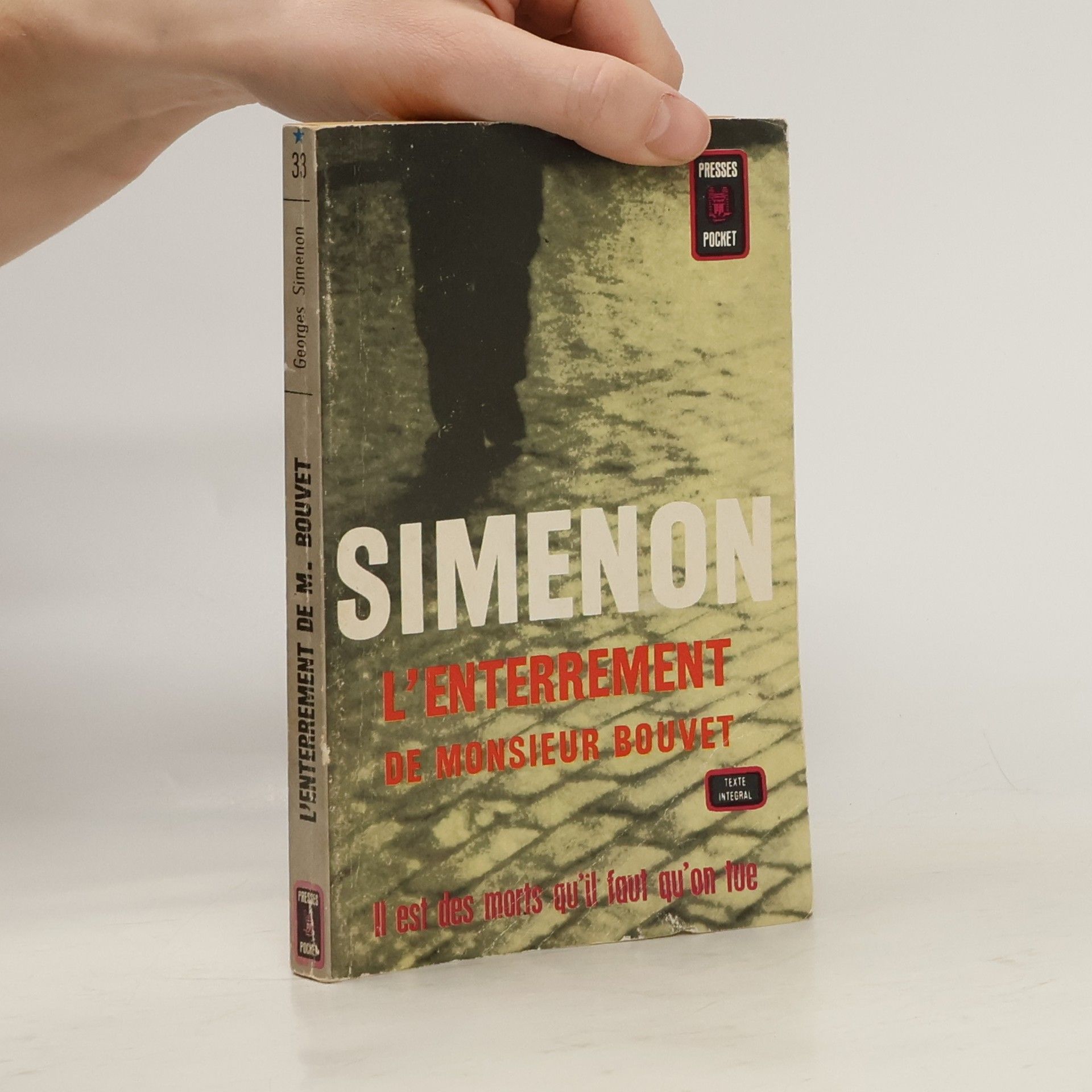 Georges Simenon L'Enterrement de monsieur Bouvet