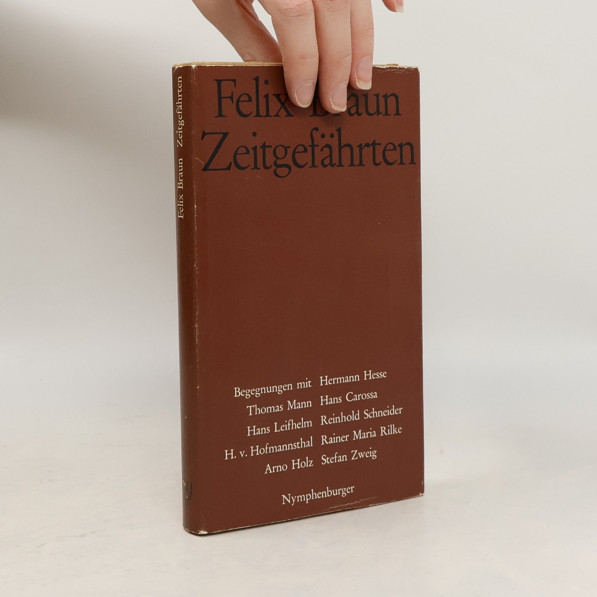 Felix Braun Zeitgefährten