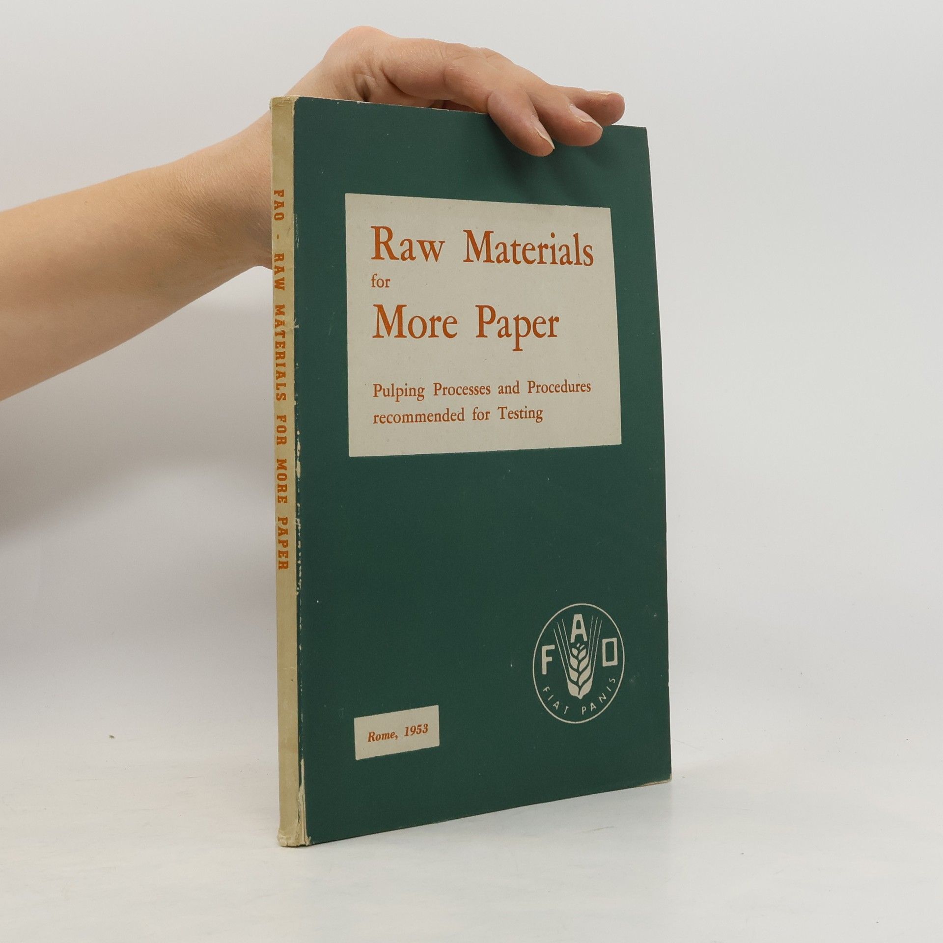 Kolektív autorov Raw Materials for More Paper