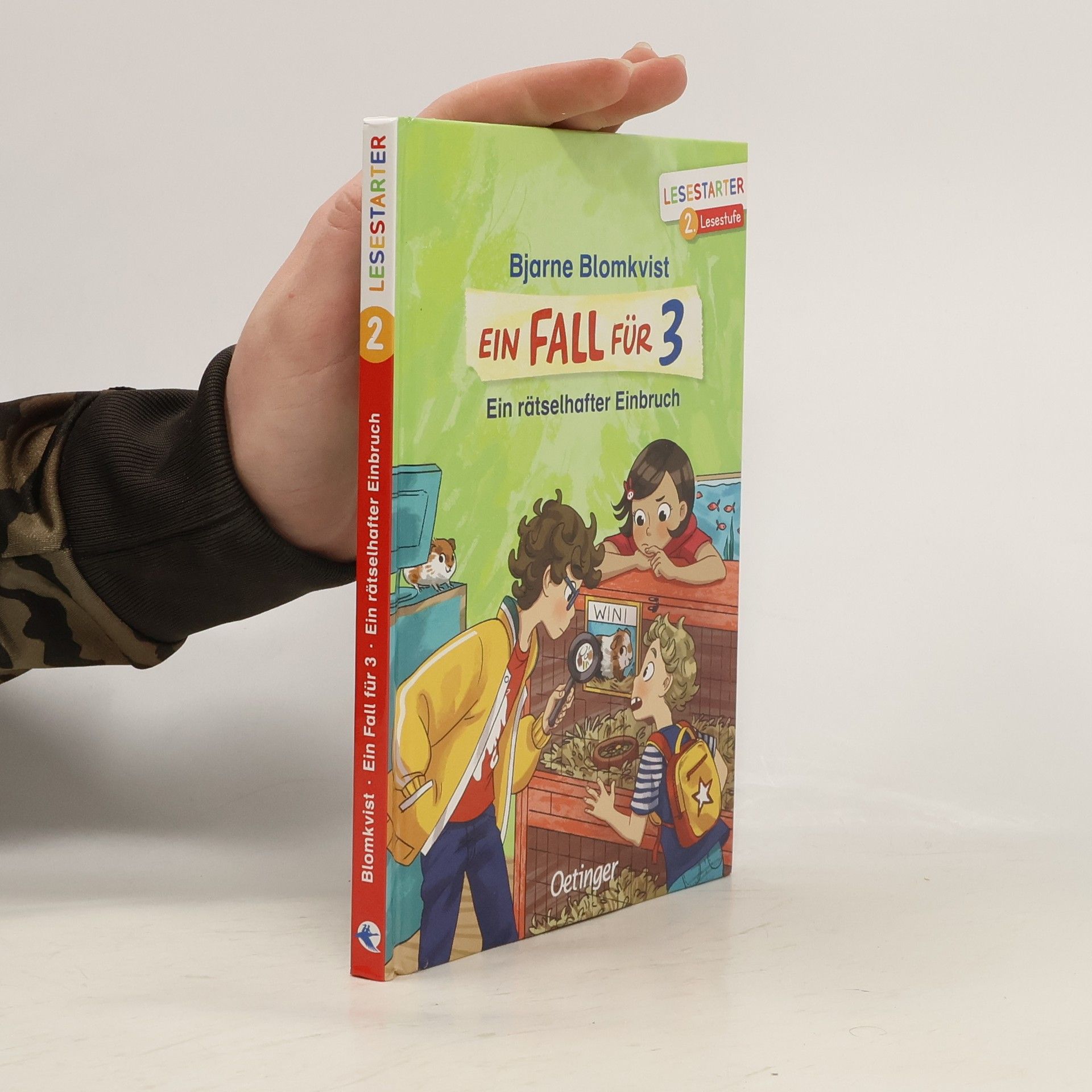 Bjarne Blomkvist Lesestarter: Ein Fall für 3 - Ein rätselhafter Einbruch - 2. Lesestufe