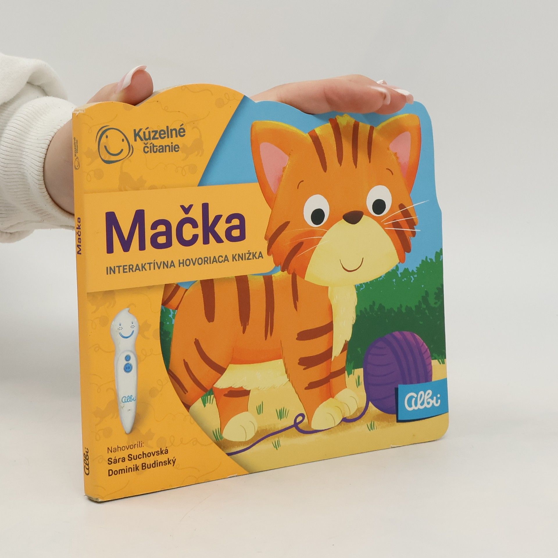 Lucie Krystlíková Mačka. Interaktívna hovoriaca knižka