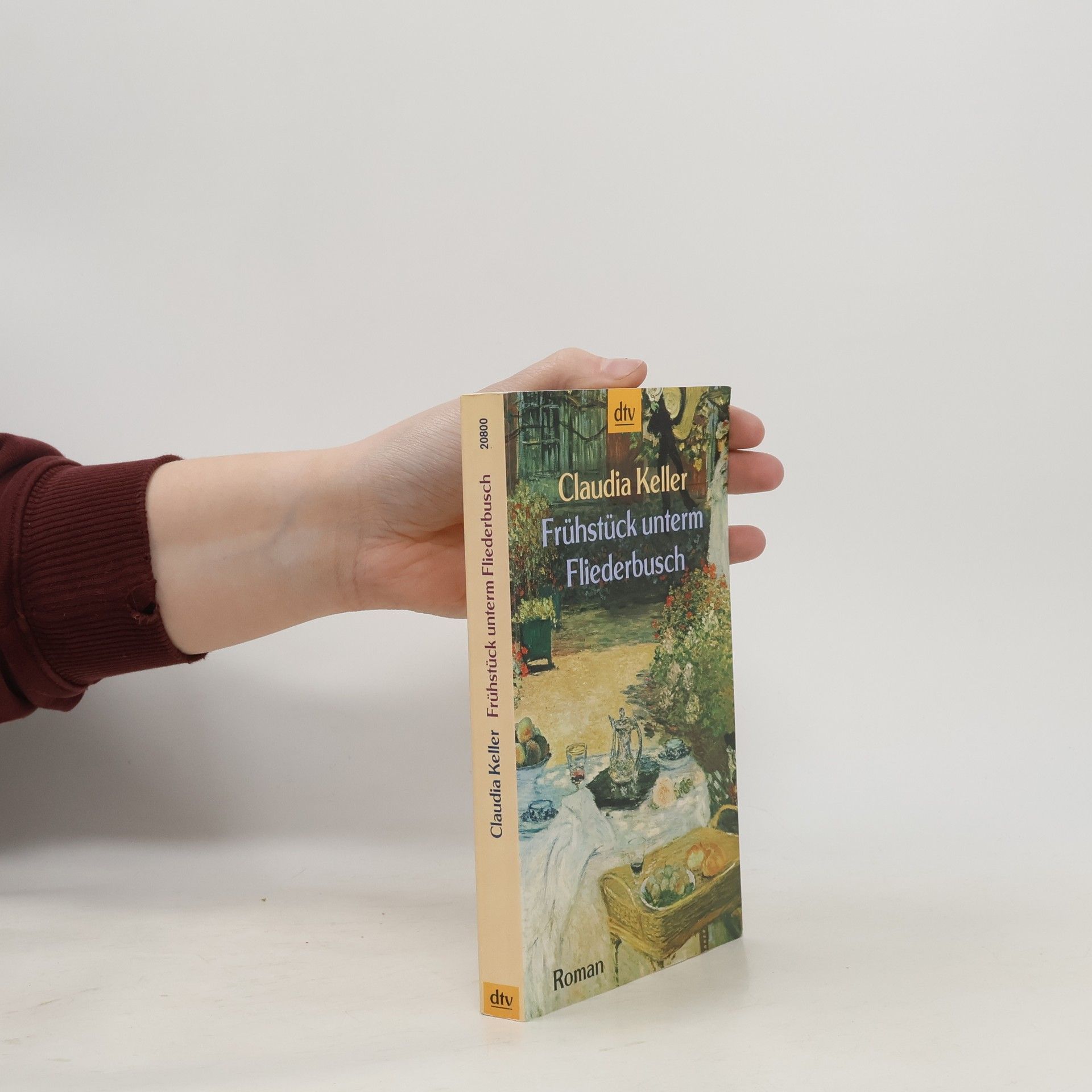 Claudia Keller Frühstück unterm Fliederbusch