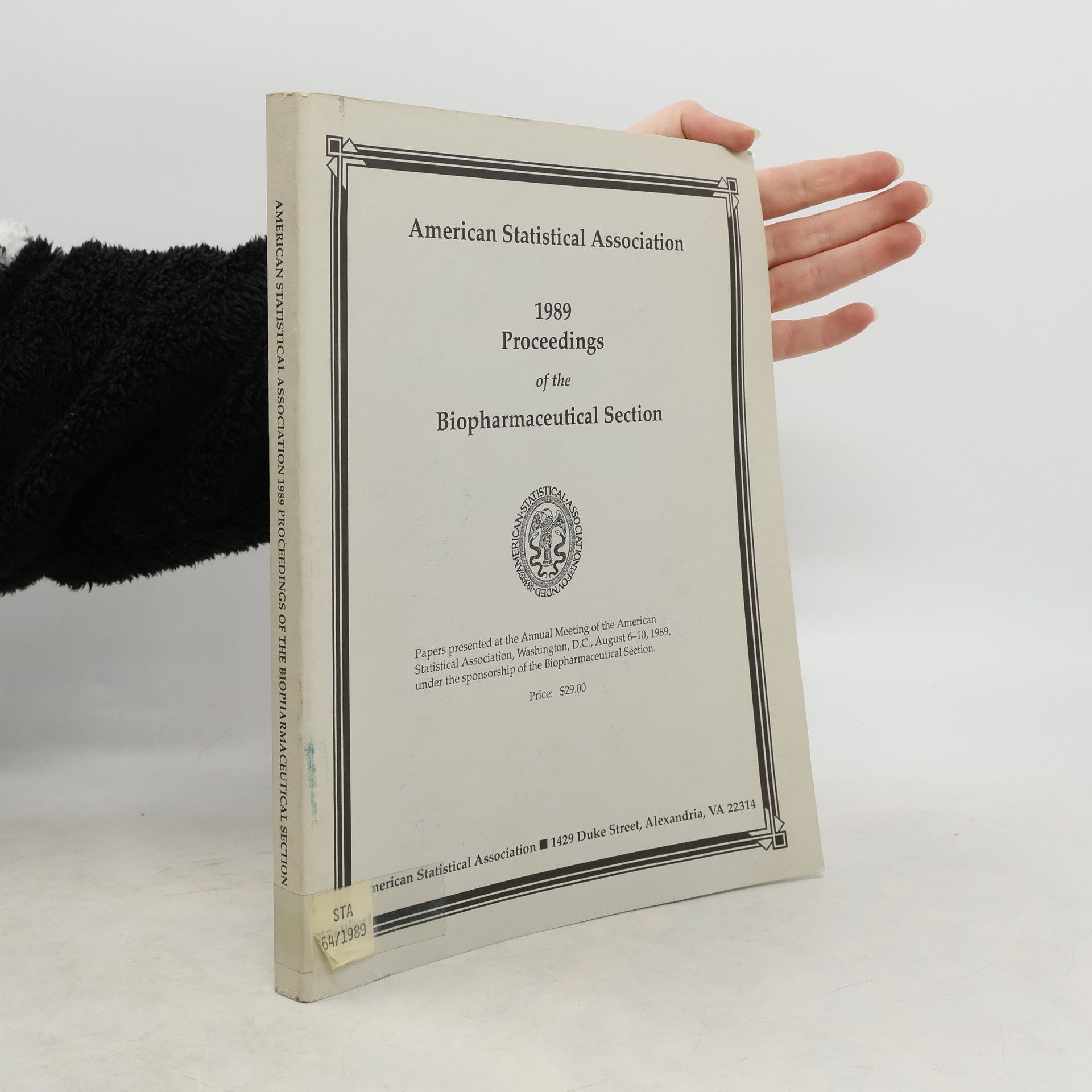 Autorenkollektiv 1989 Proceedings of the Biopharmaceutical Section