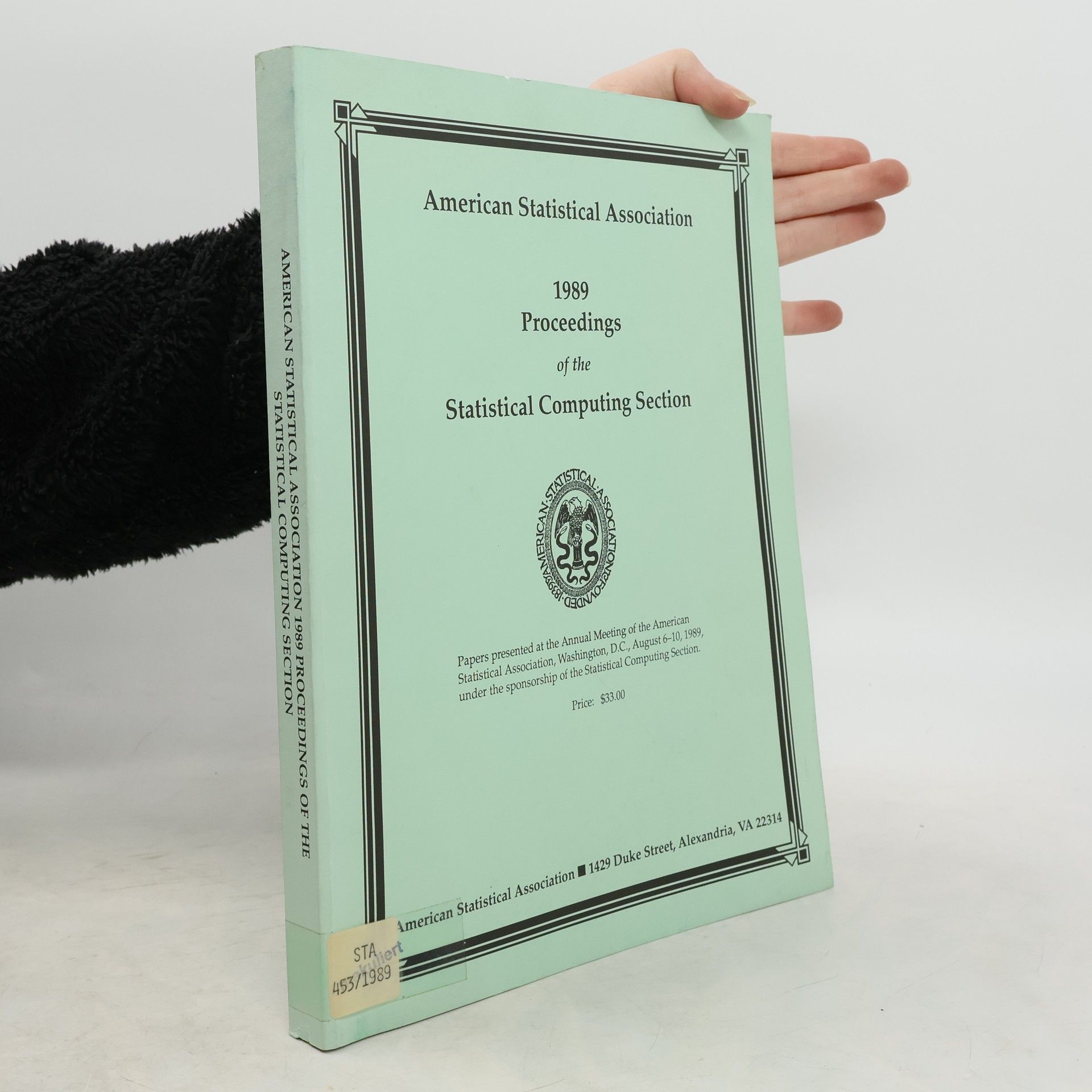 Collectif d'auteurs 1989 Proceedings of the Statistical Computing Section