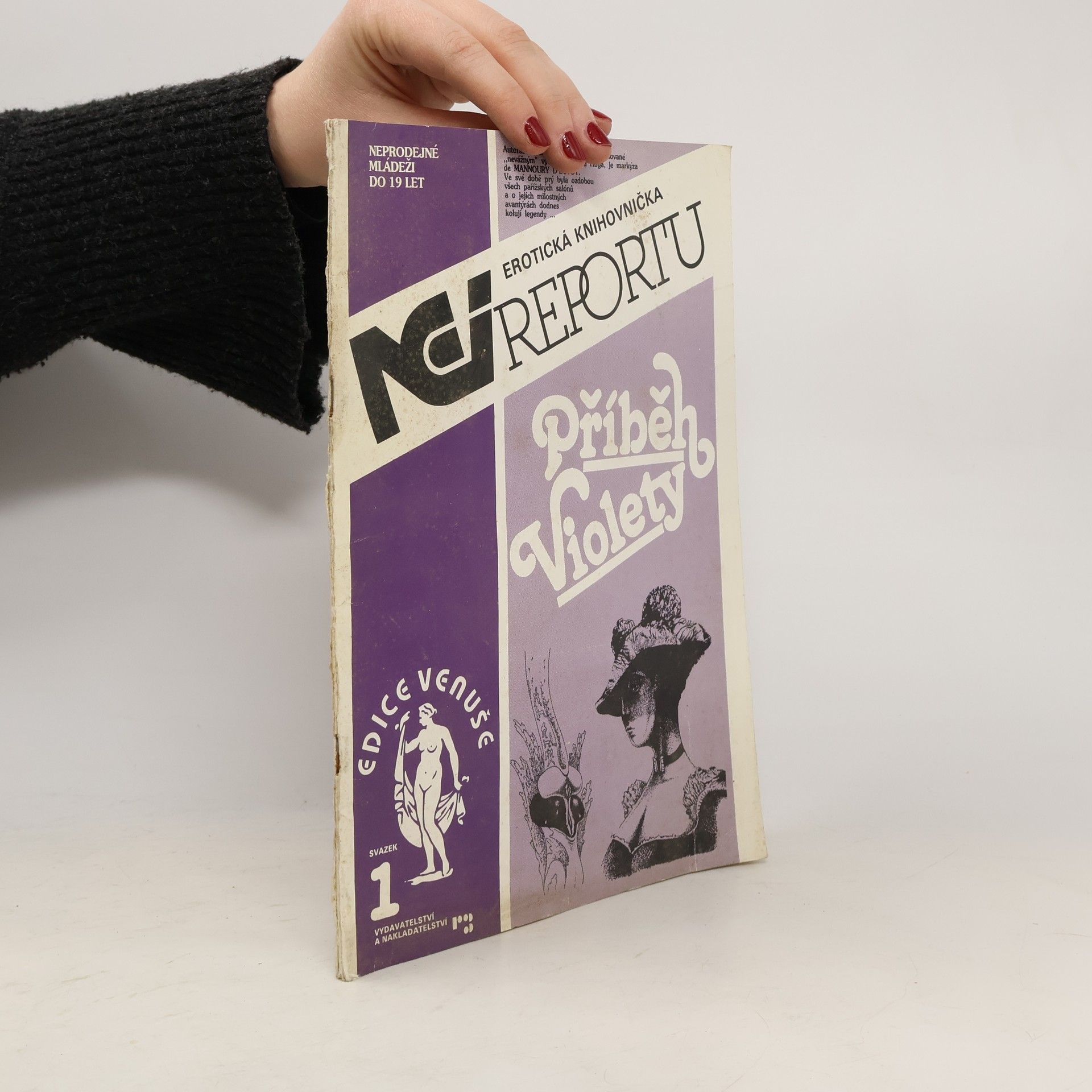 H. de Mannoury d. Ectot Příběh Violety