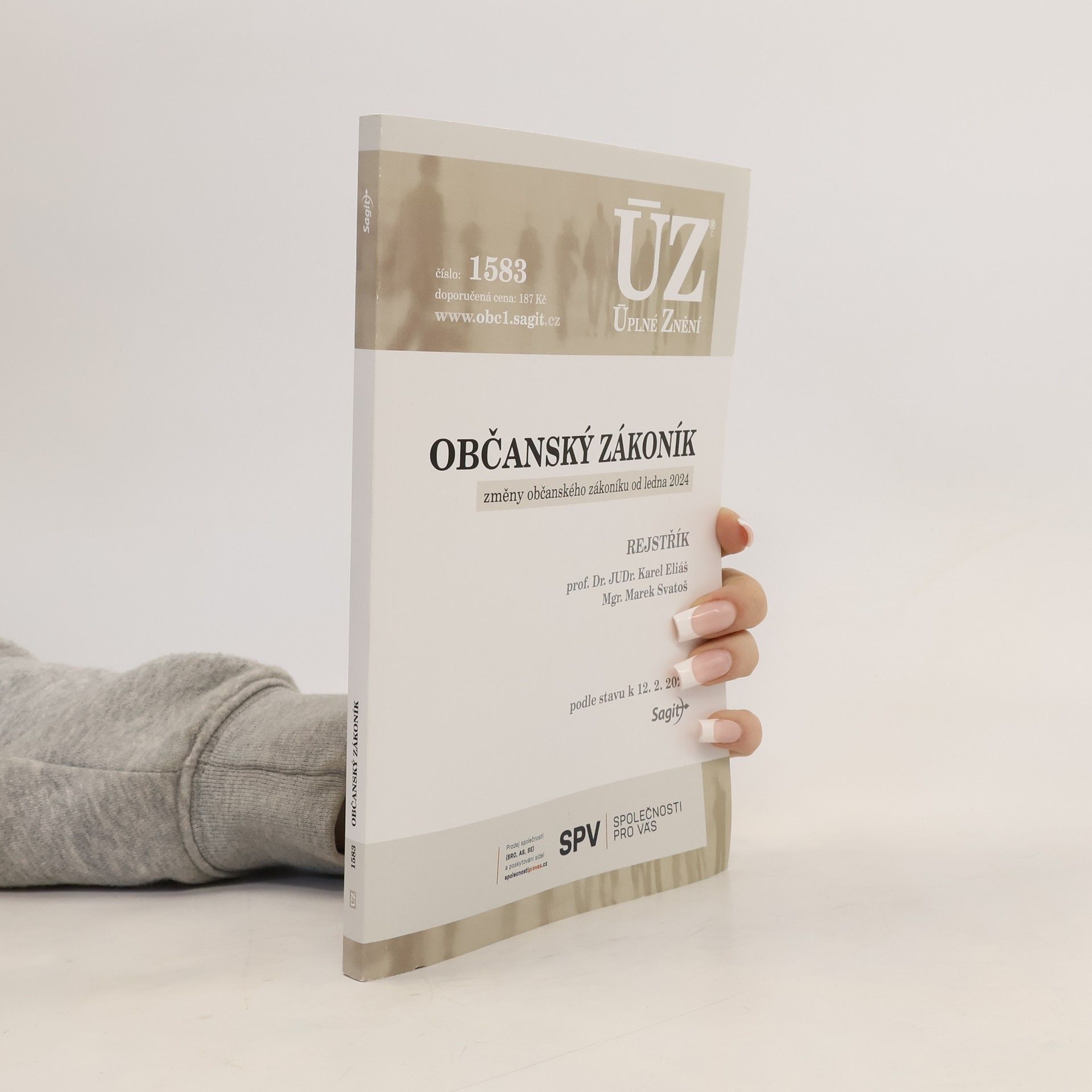 Marek Svatoš Občanský zákoník : změny občanského zákoníku od ledna 2024 : podle stavu k 12.2.2024