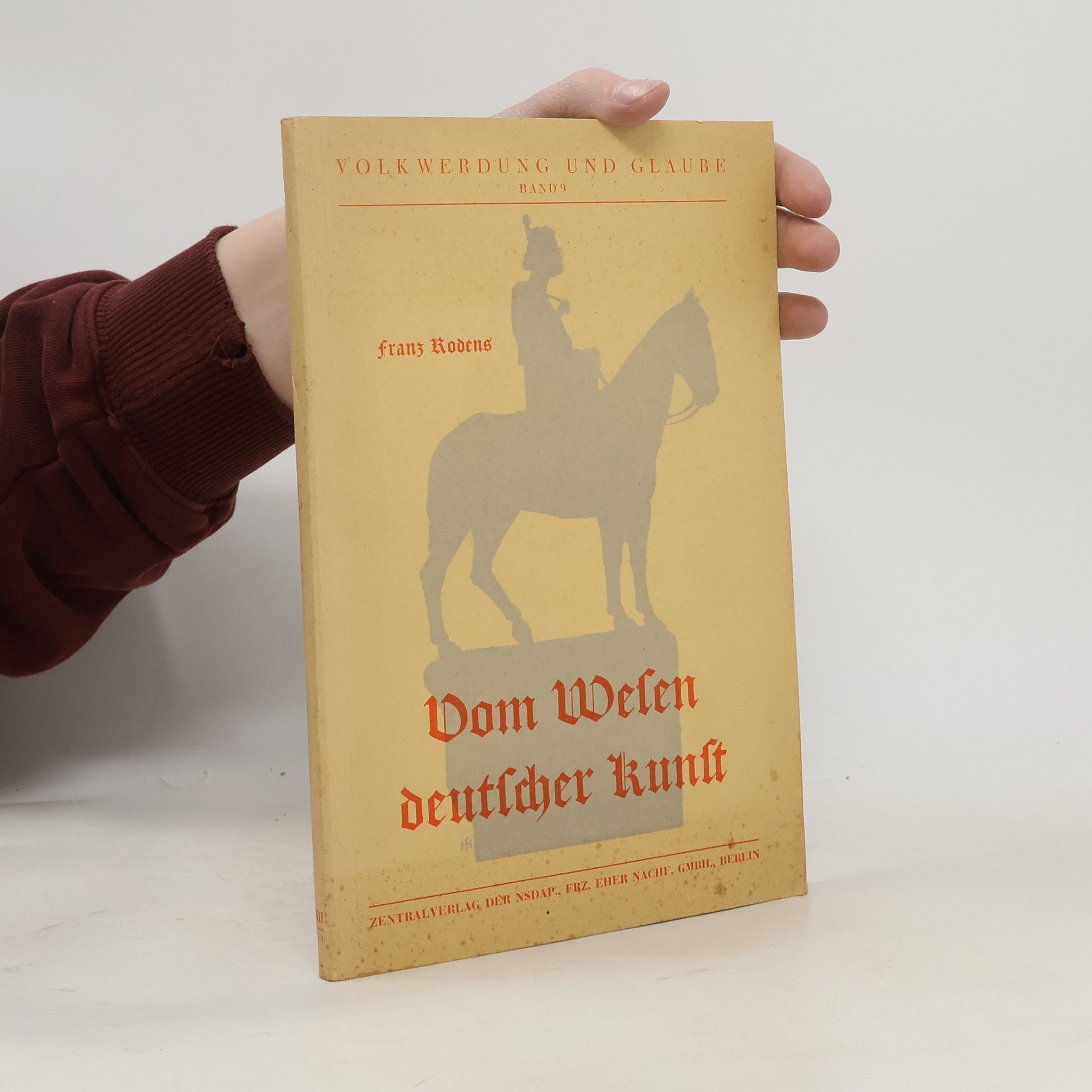 Franz Rodens Vom Wesen deutscher Kunst