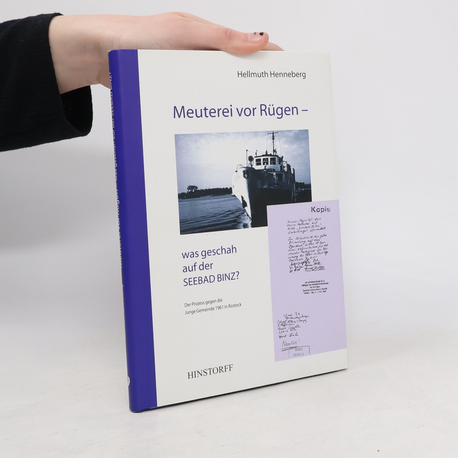 Hellmuth Henneberg Meuterei vor Rügen - was geschah auf der Seebad Binz?