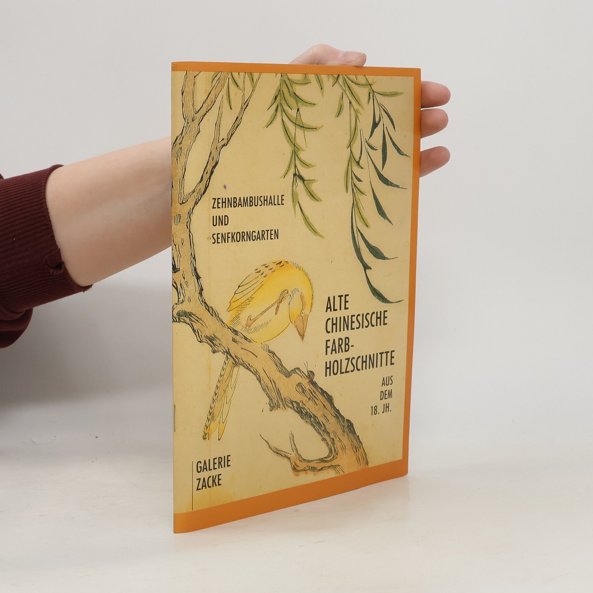 Collectif d'auteurs Alte chinesische Holzschnitte aus dem 18. Jahrhunderts