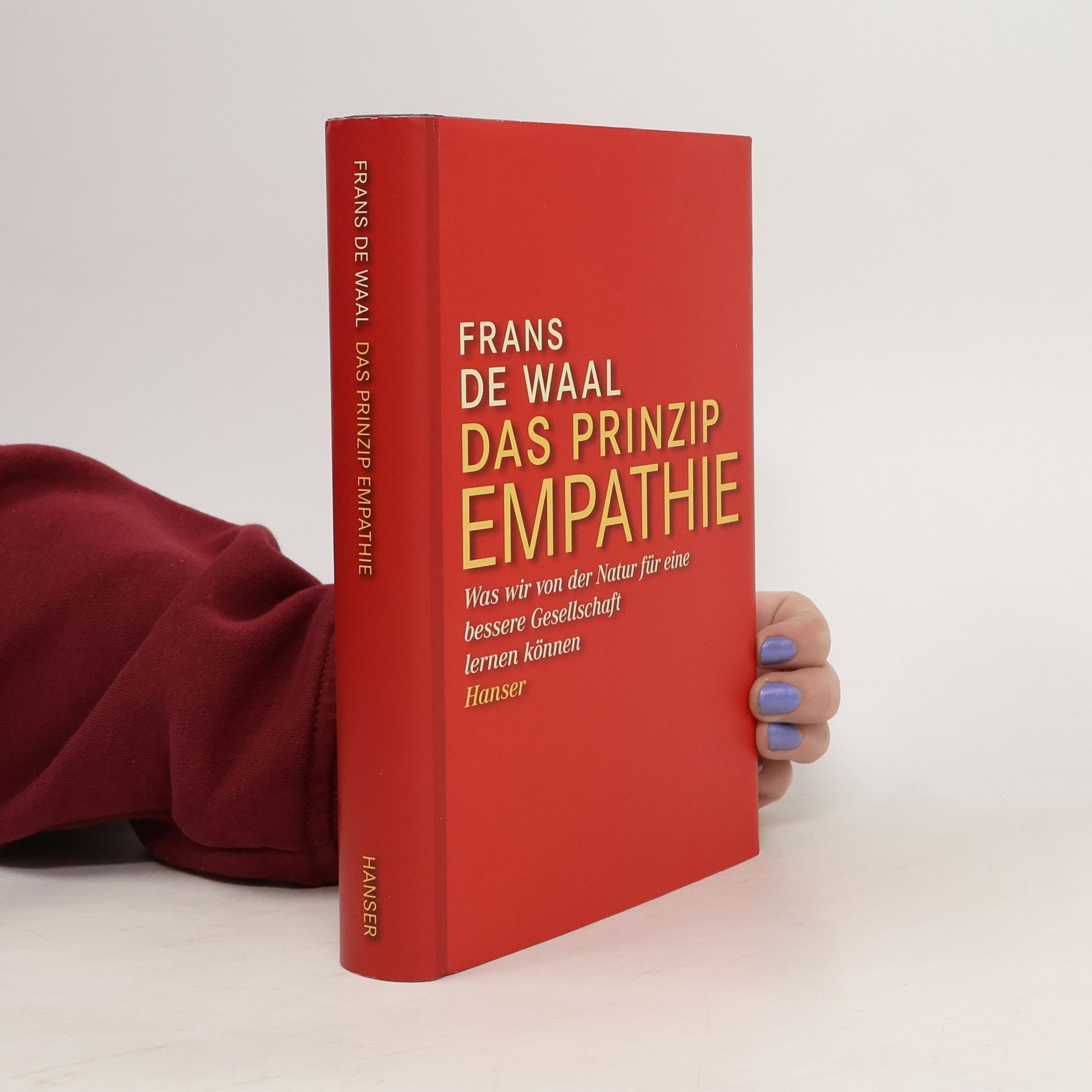 Frans B. M. Waal Das Prinzip Empathie