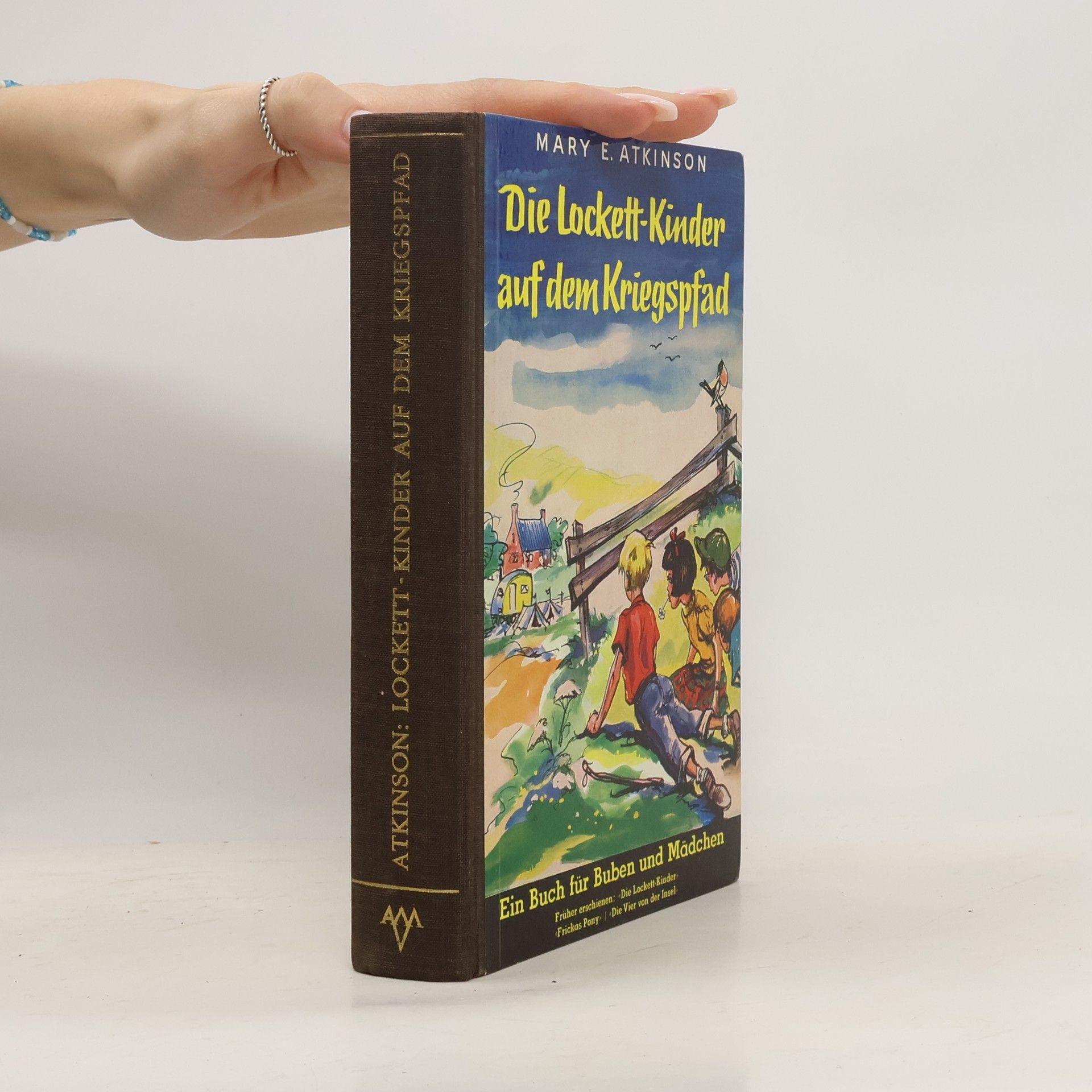 Mary Evelyn Atkinson Die Lockett-Kinder auf dem Kriegspfad