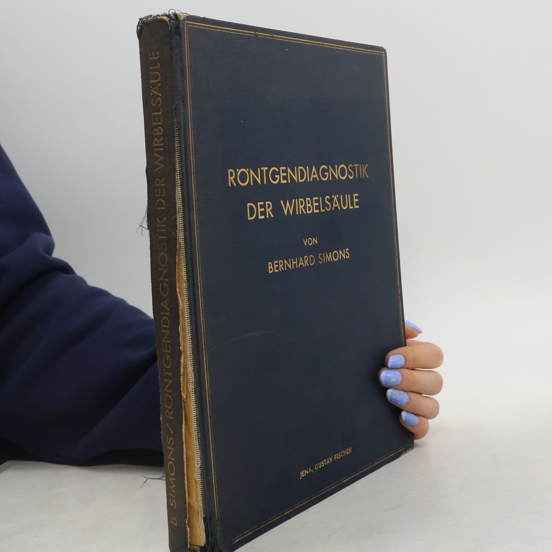 Bernhard Simons   Röntgendiagnostik der Wirbelsäule