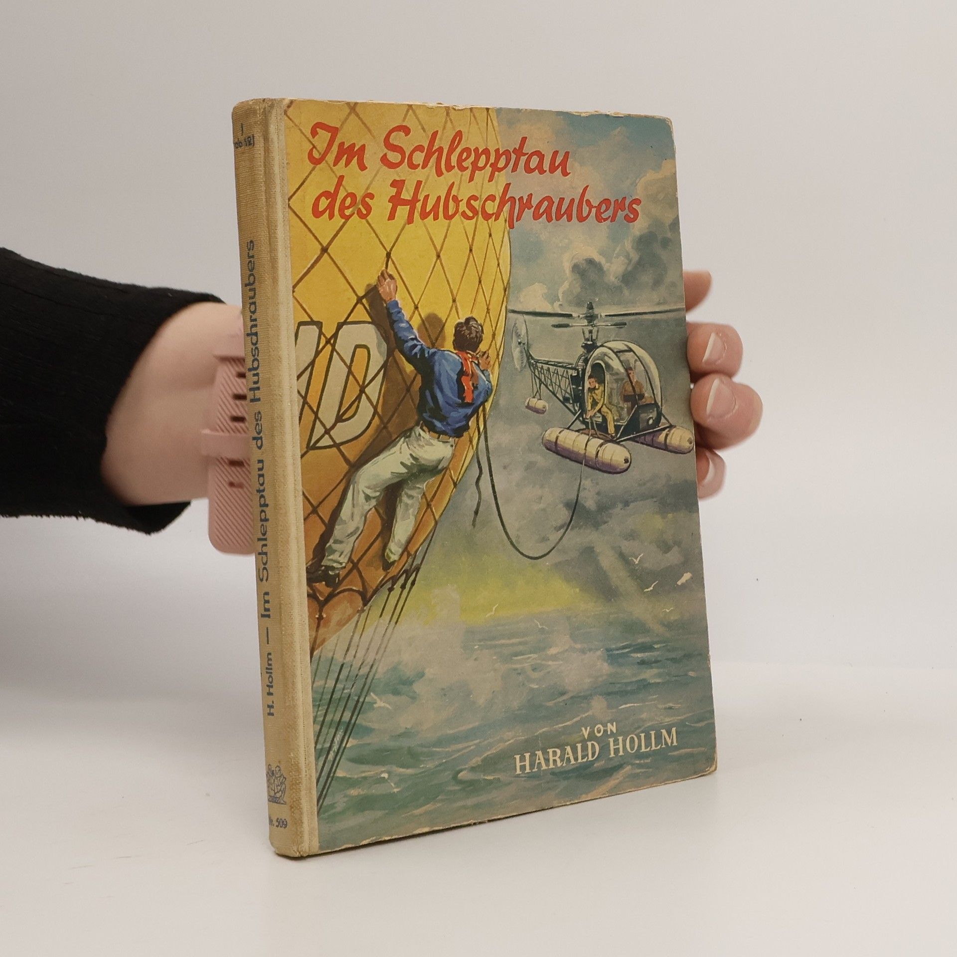 Harald Hollm Im Schlepptau des Hubschraubers