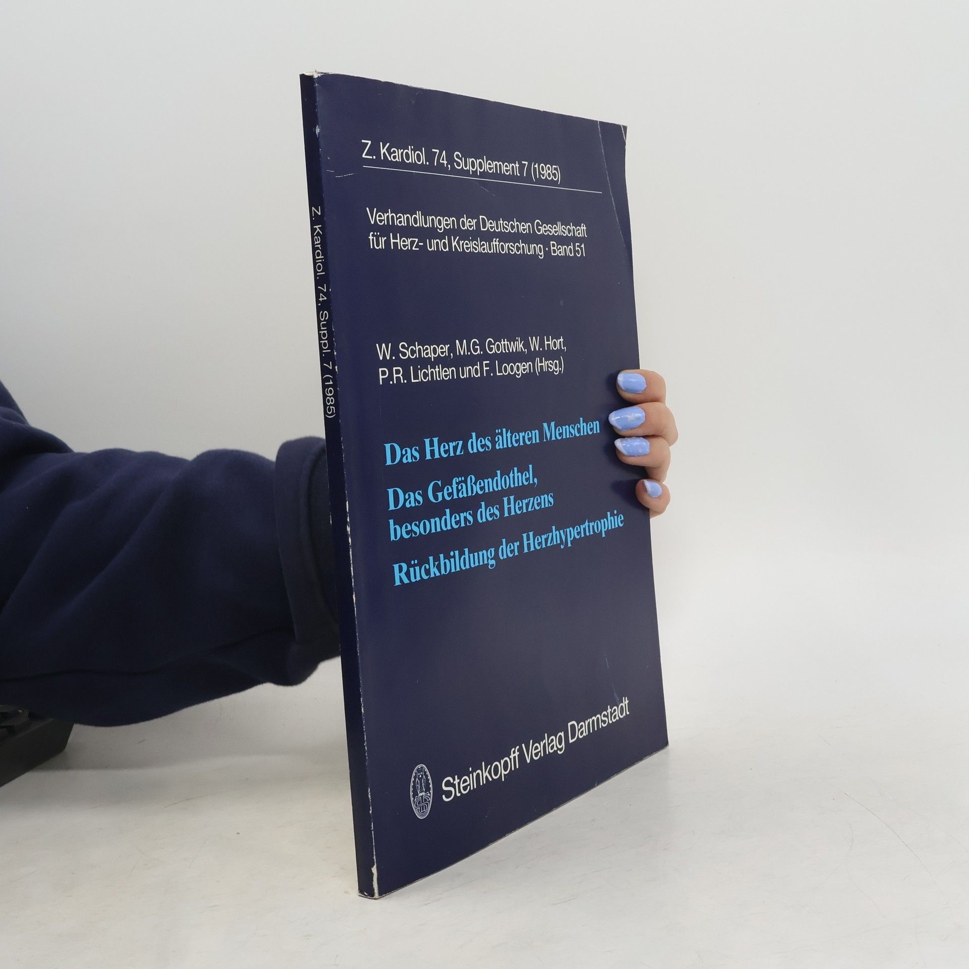 Autorenkollektiv Das Herz des älteren Menschen. Das Gefäßendothel, besonders des Herzens. Rückbildung der Herzhypertrophie