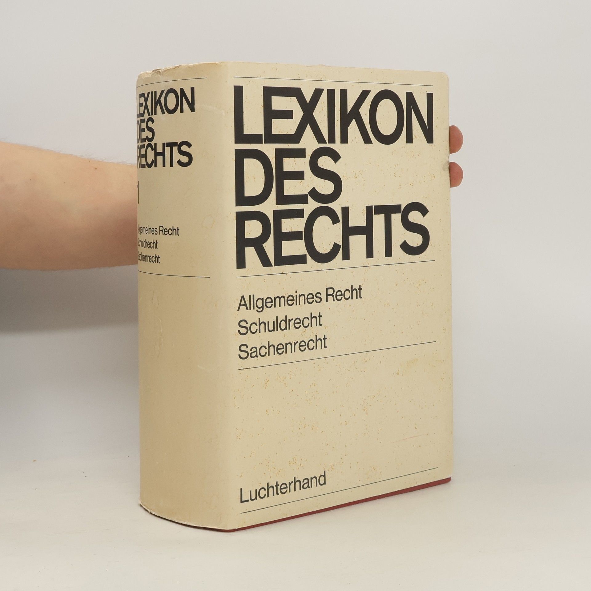 Various authors Lexikon des Rechts 1