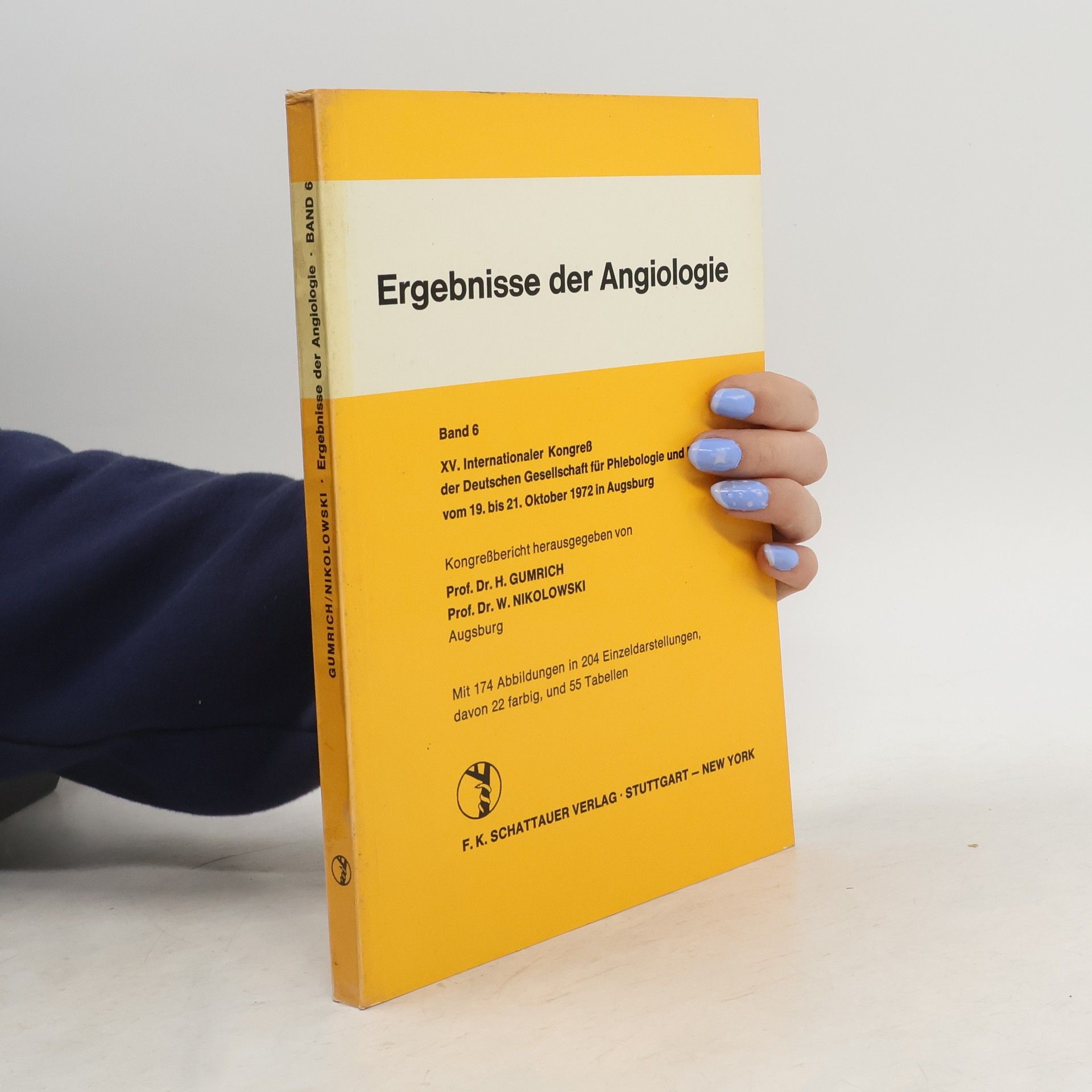 Heinz Gumrich Ergebnisse der Angiologie