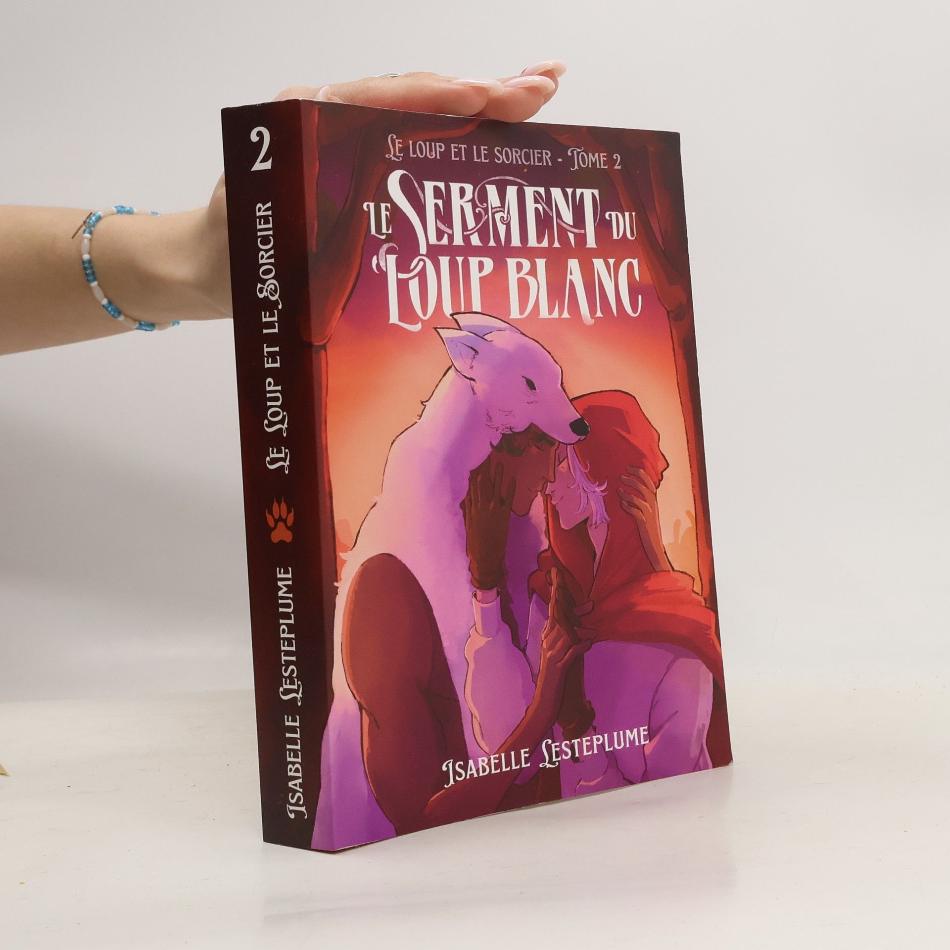 Isabelle Lesteplume Le Serment du Loup Blanc