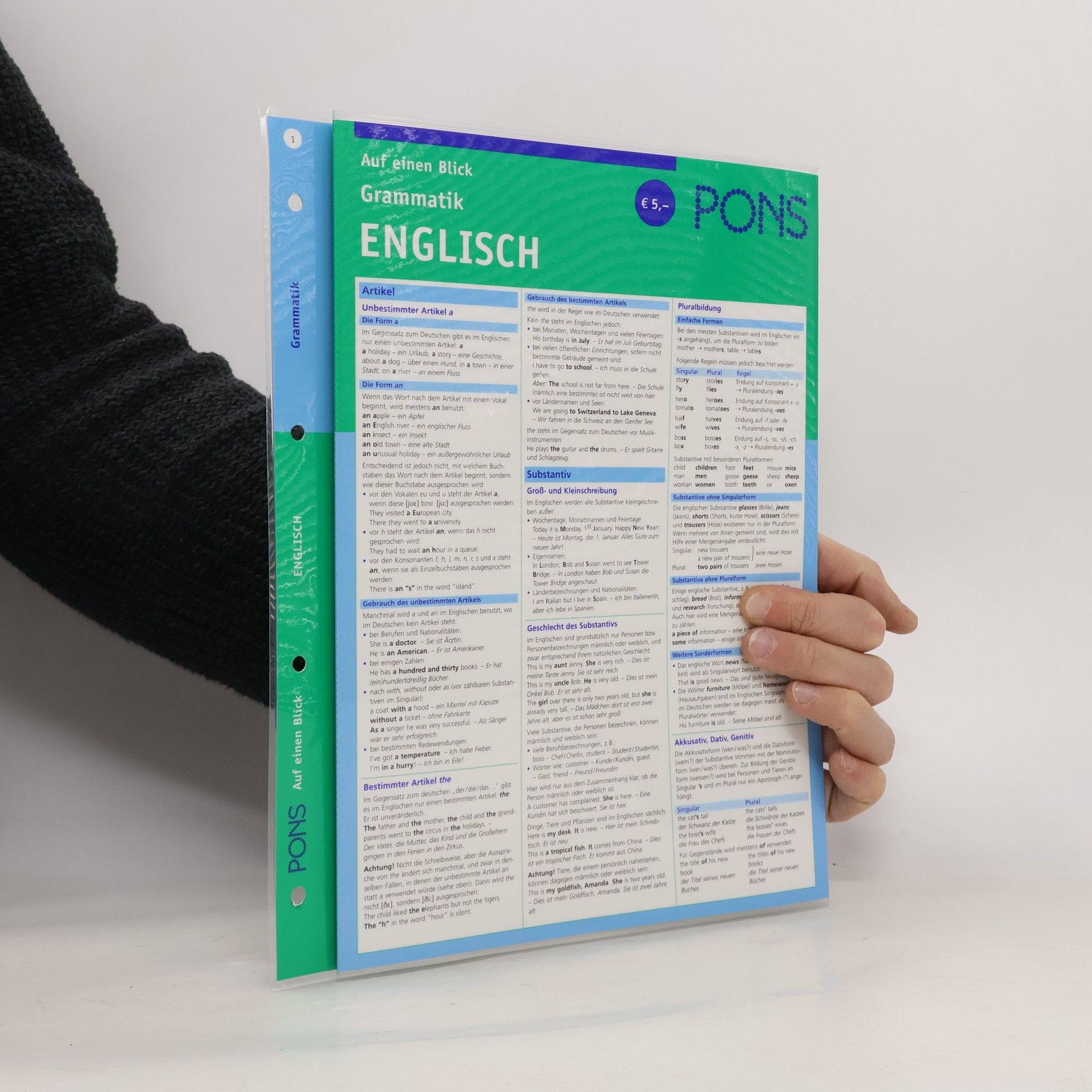 Kolektív autorov PONS Grammatik auf einen Blick Englisch
