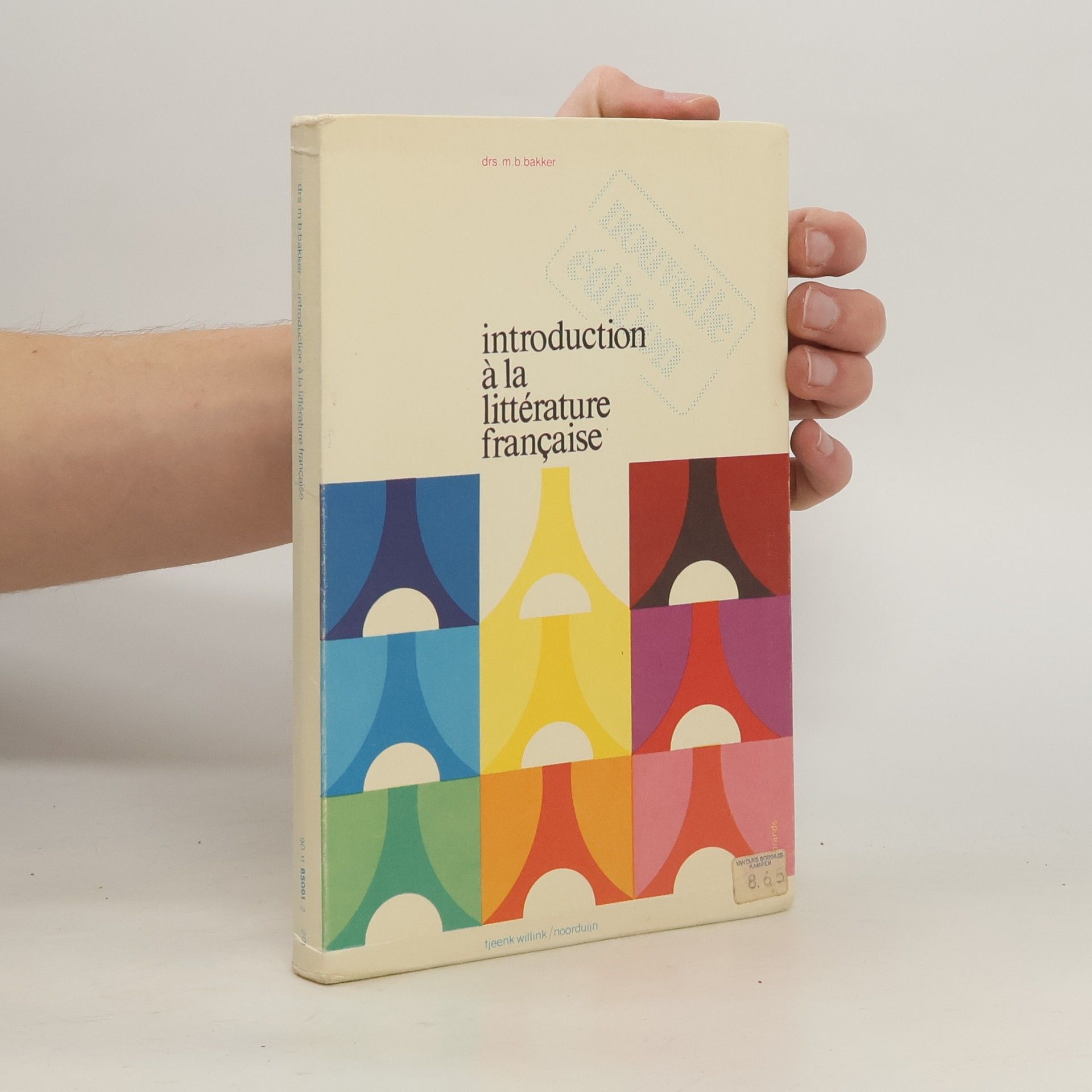 M. B. Bakker Introduction à la littérature française
