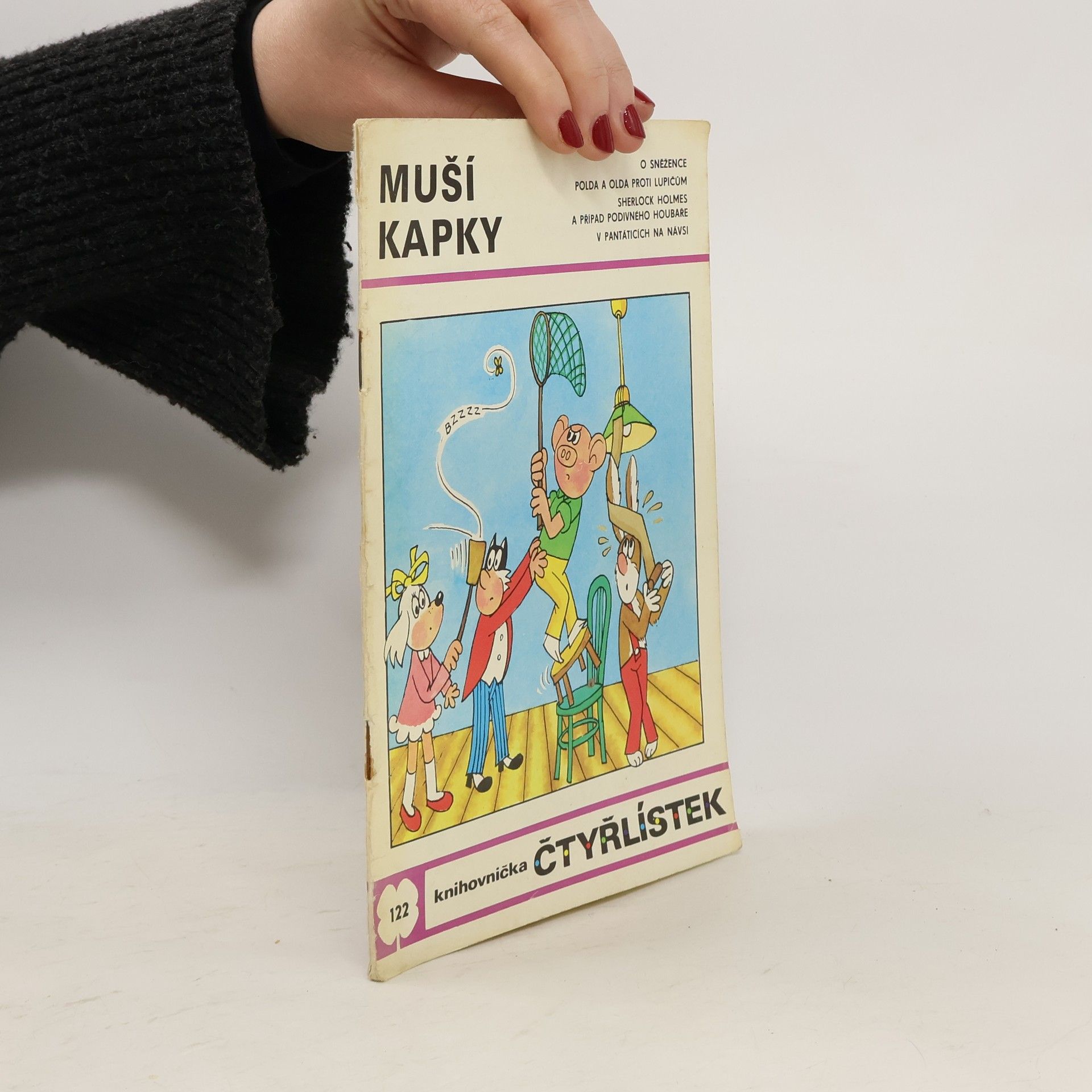 Jaroslav Němeček Čtyřlístek 122. Muší kapky