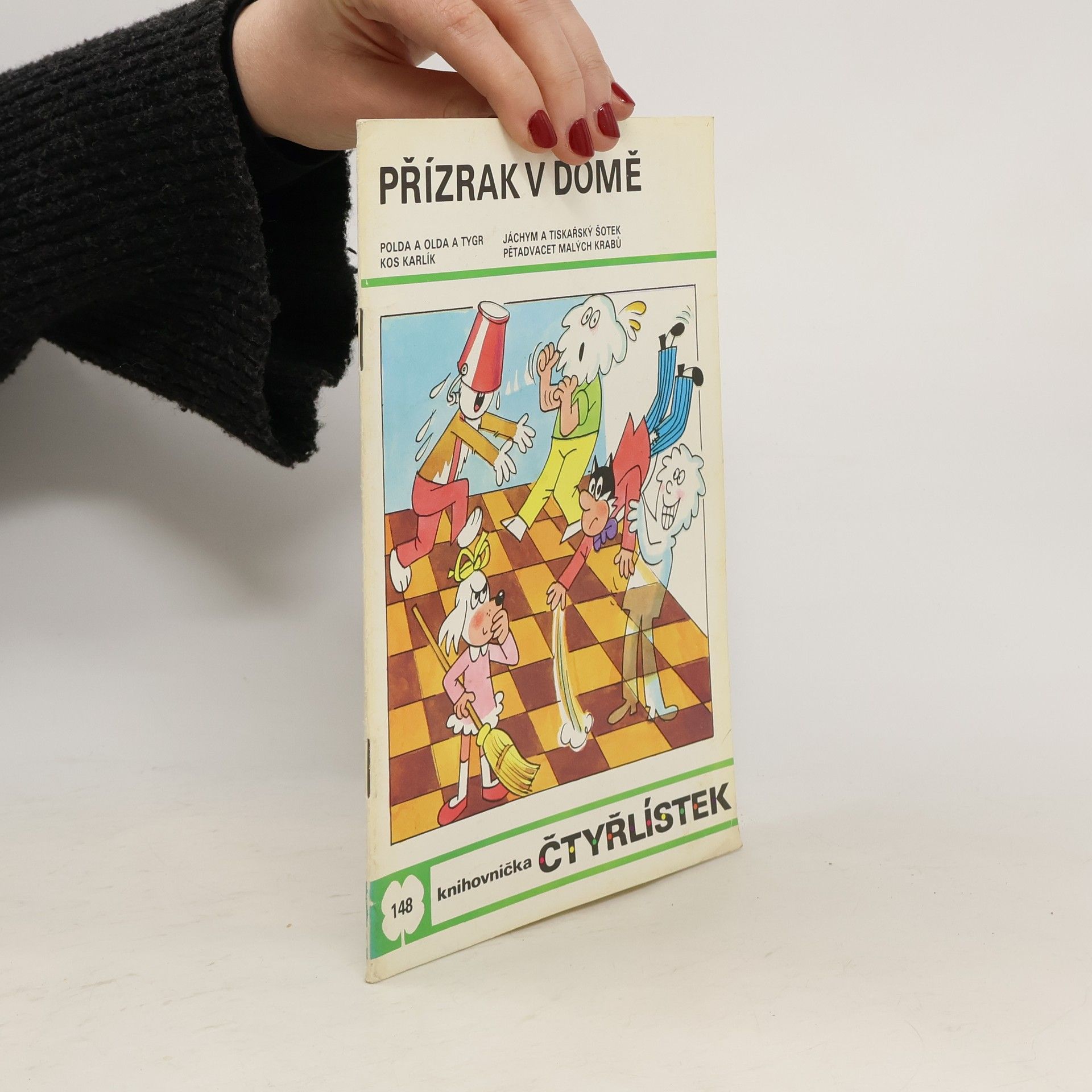 Jaroslav Němeček Čtyřlístek 148. Přízrak v domě