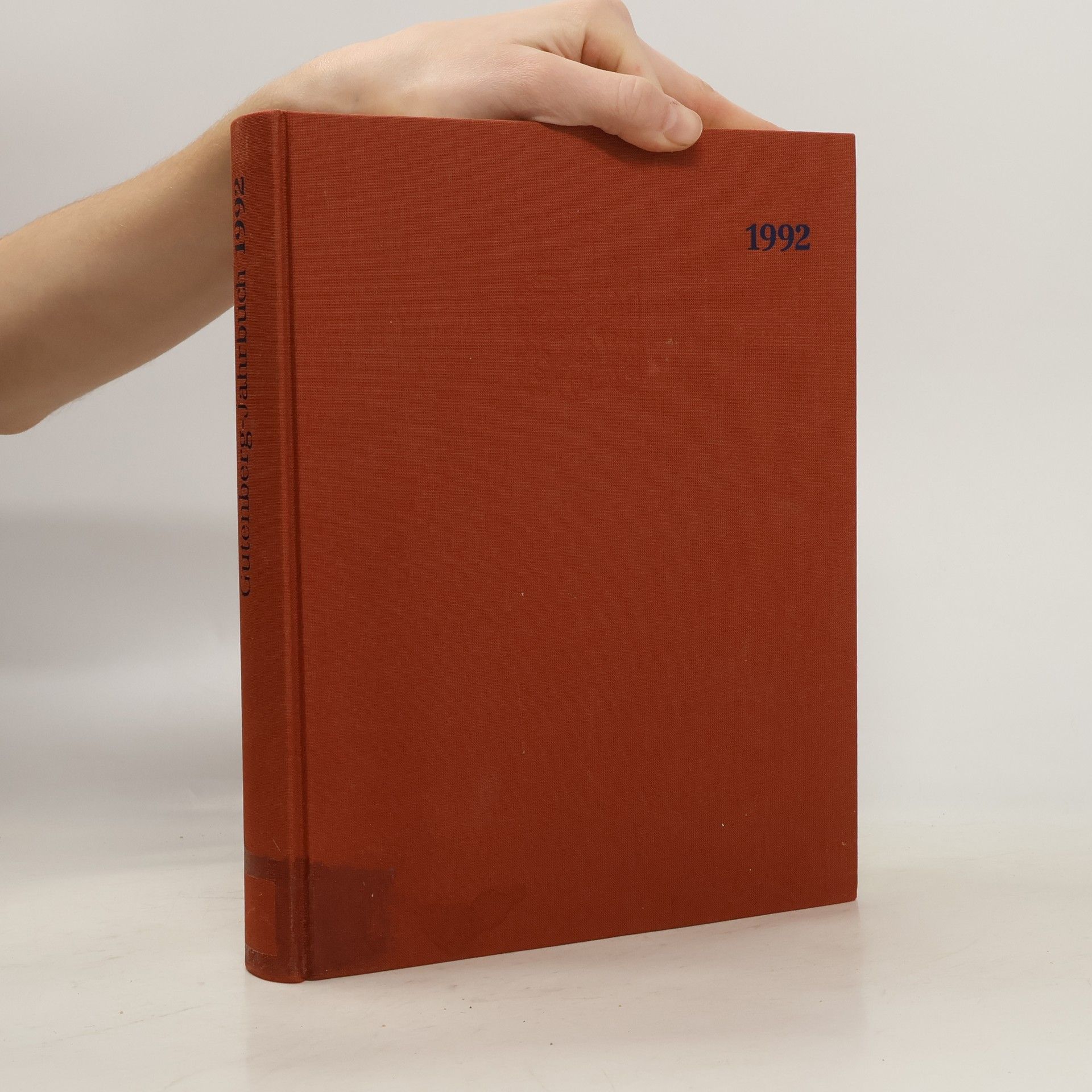 Kolektiv autorů Gutenberg-Jahrbuch 1992