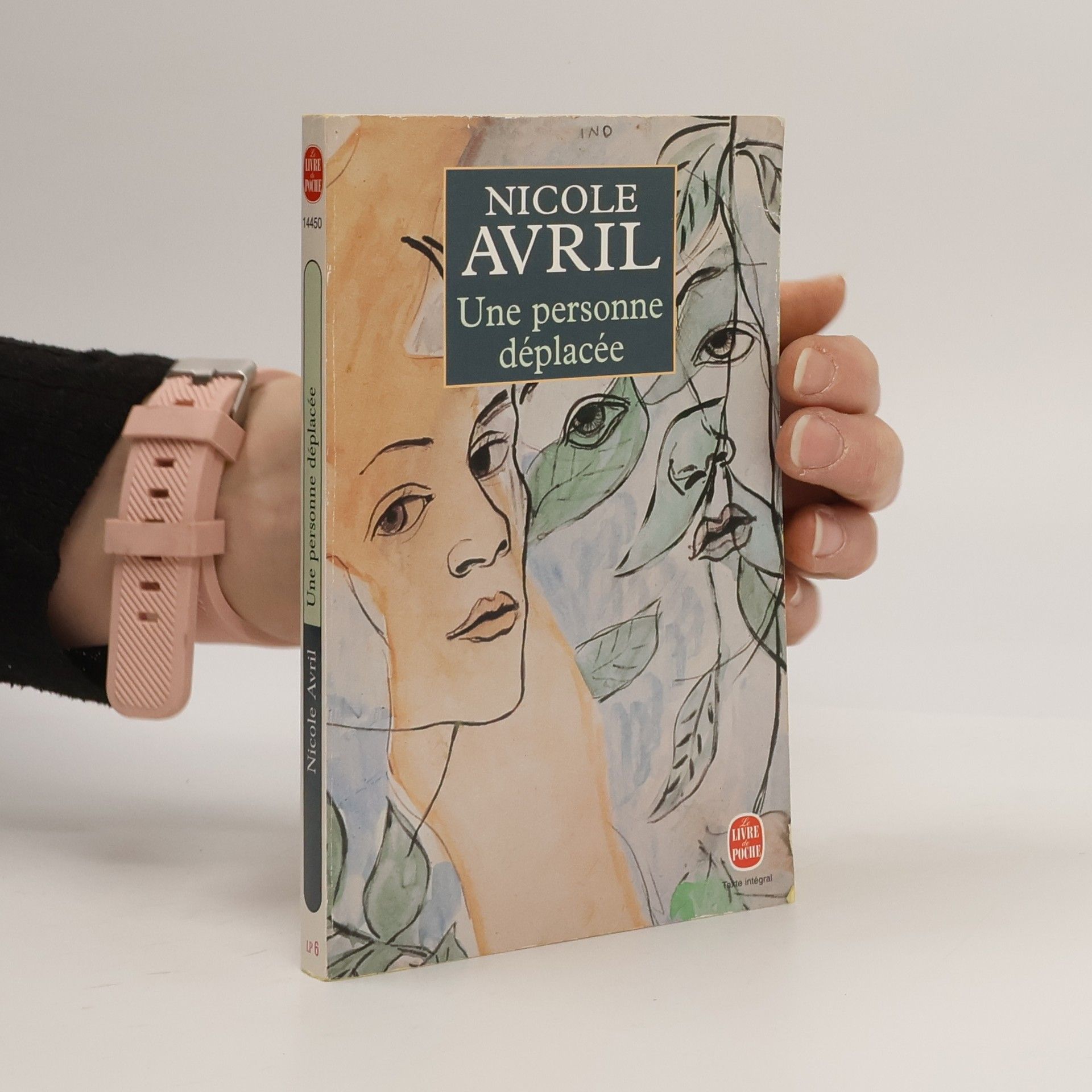 Nicole Avril Livre de Poche: Une personne déplacée