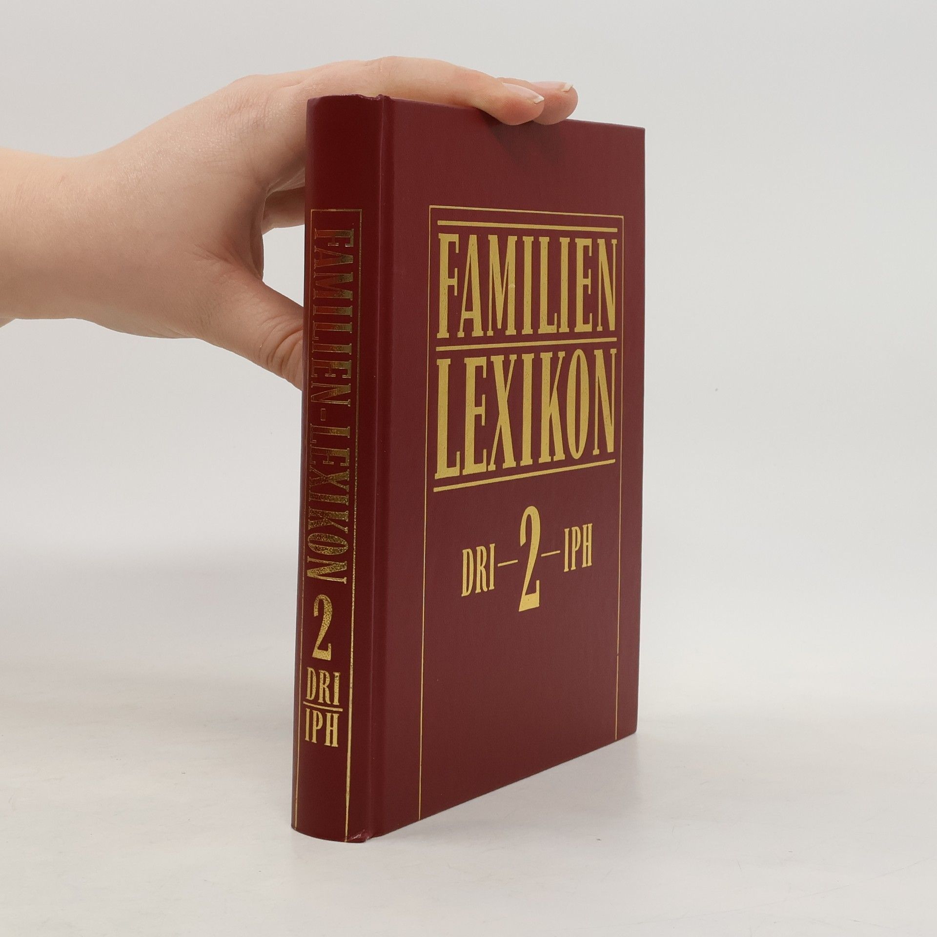Various authors Familien Lexikon 2. Dri-Iph