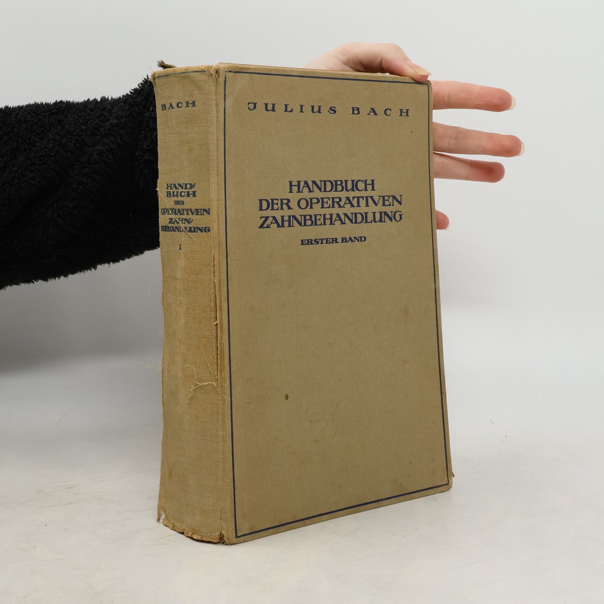 Julius Back Handbuch der Operativen Zahnbehandlung