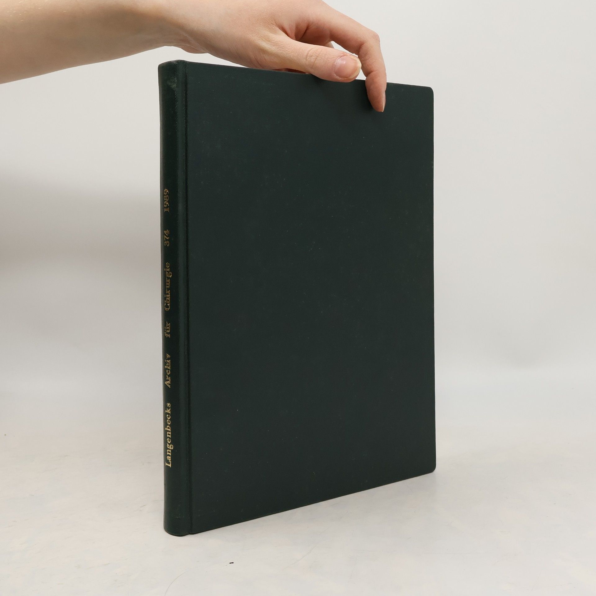 Kolektív autorov Langenbecks Archiv für Chirurgie 374