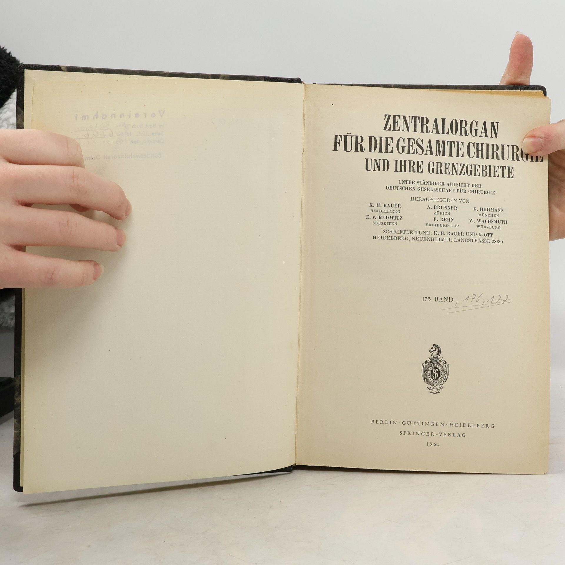 Kolektiv autorů Zentralorgan für die gesamte Chirurgie und ihre Grenzegebiete