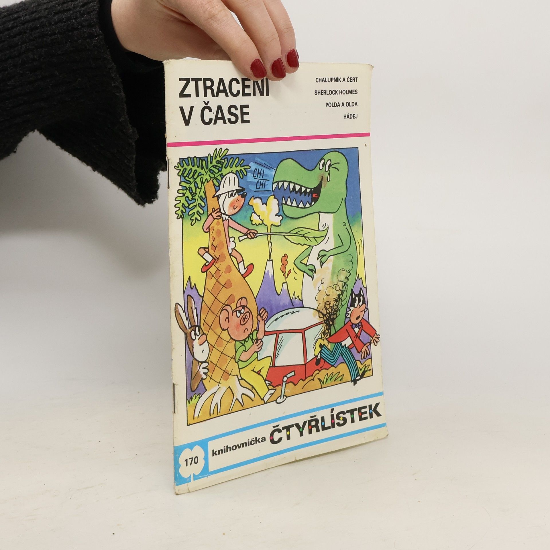 Kolektiv autorů Čtyřlístek 170. Ztraceni v čase