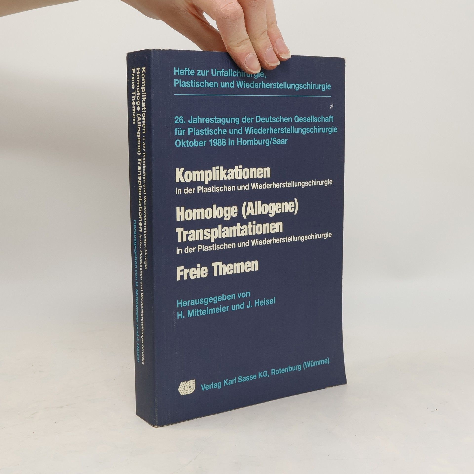 Komplikationen in der Plastischen und Wiederherstellungschirurgie