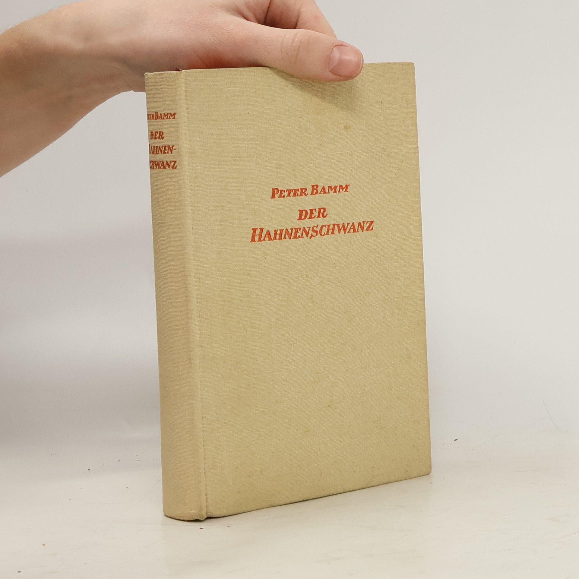 Peter Bamm Der Hahnenschwanz