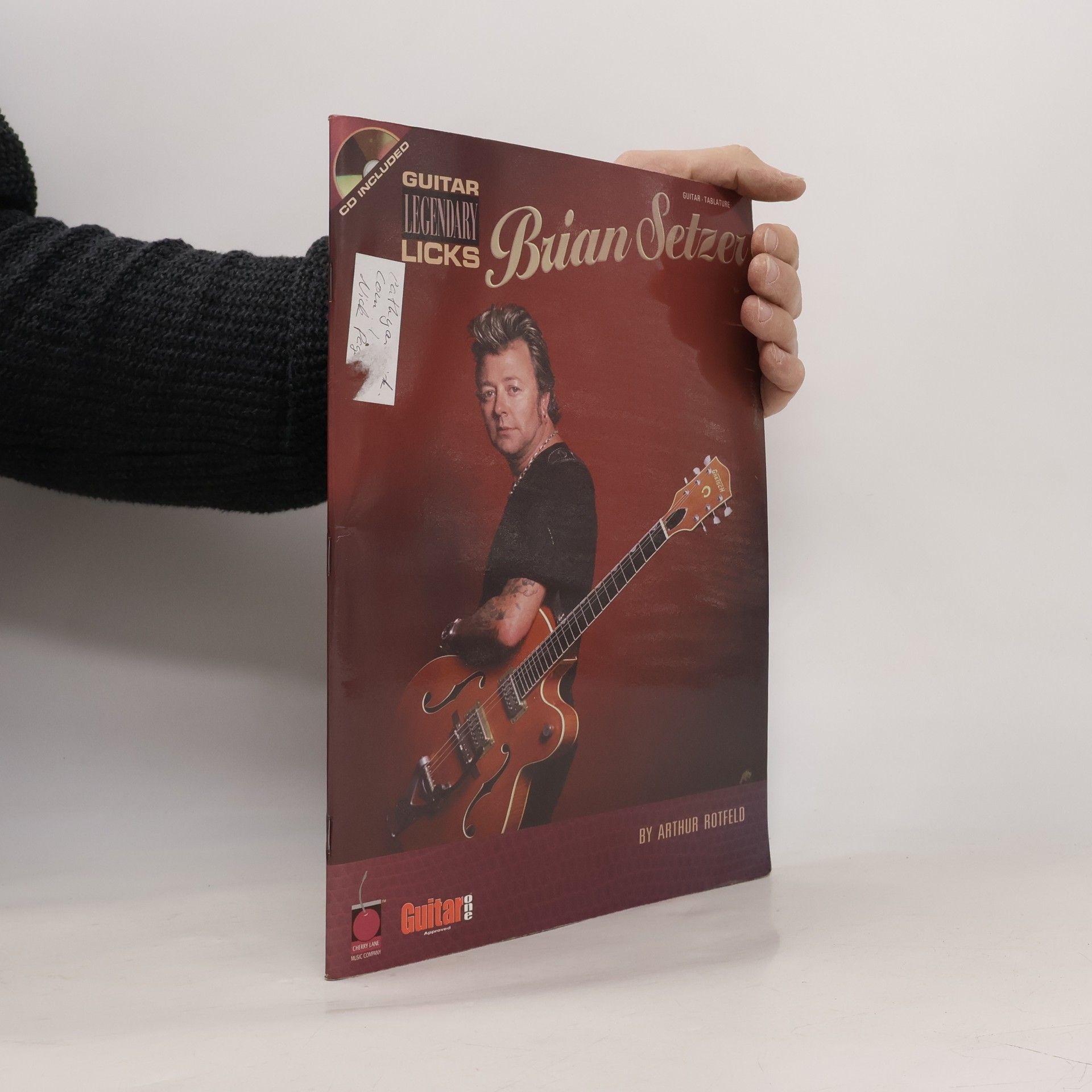 Brian Setzer Brian Setzer - Guitar Legendary Licks Book/Online Audio