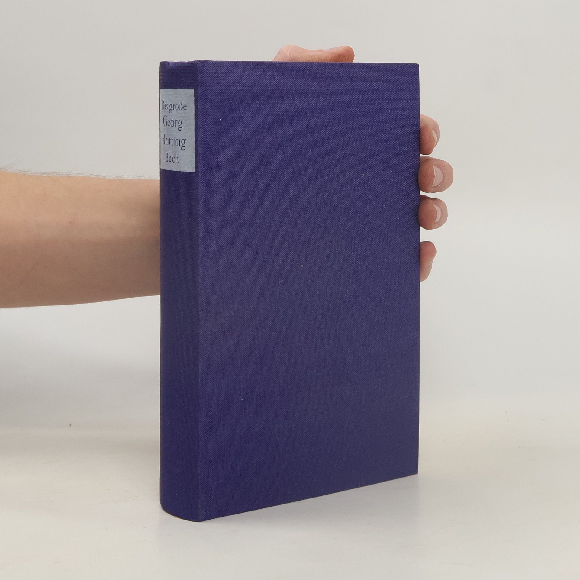 Das grosse Georg-Britting-Buch