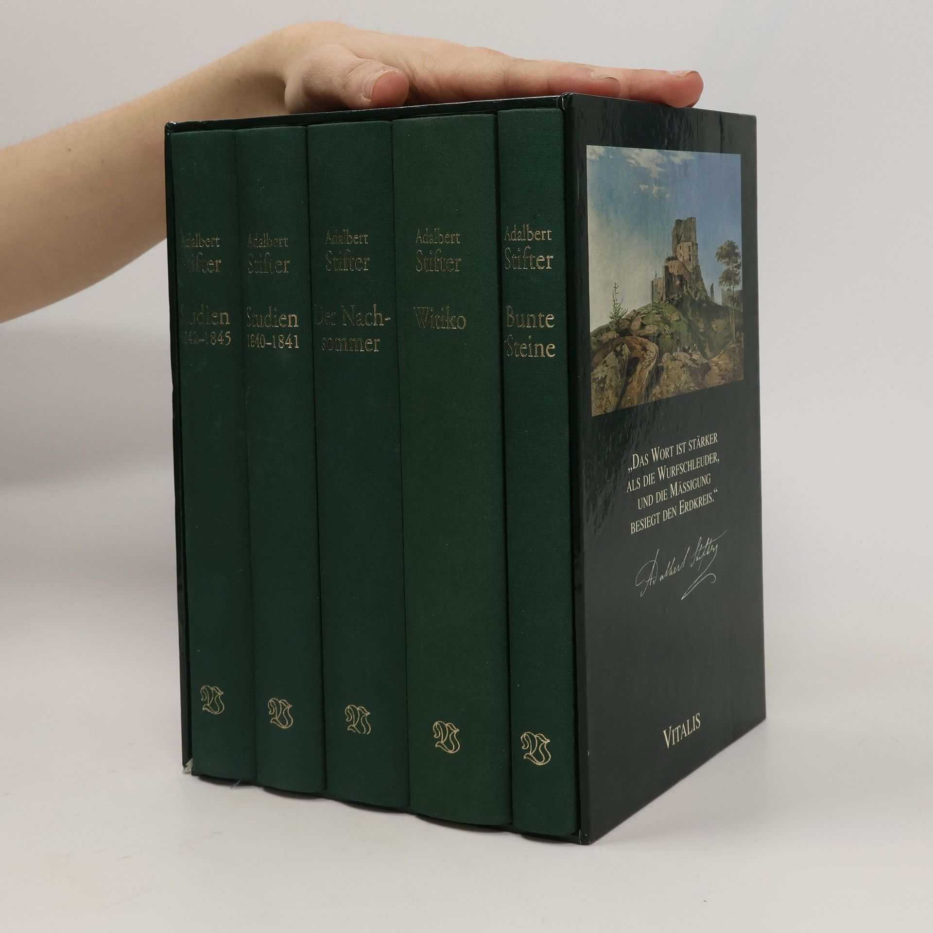 Adalbert Stifter Gesammelte Werke in fünf Bänden
