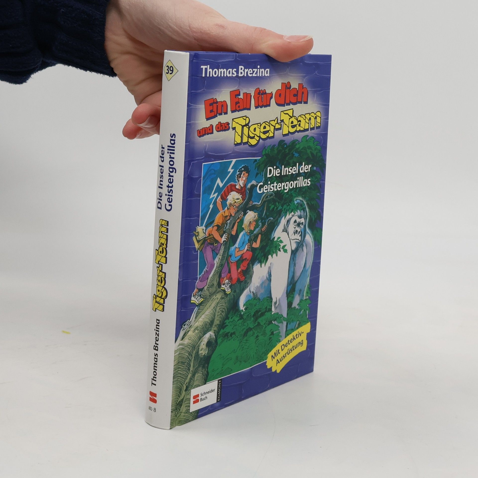 Thomas Brezina Fall 39. Die Insel der Geistergorillas. mit Detektiv-Ausrüstung