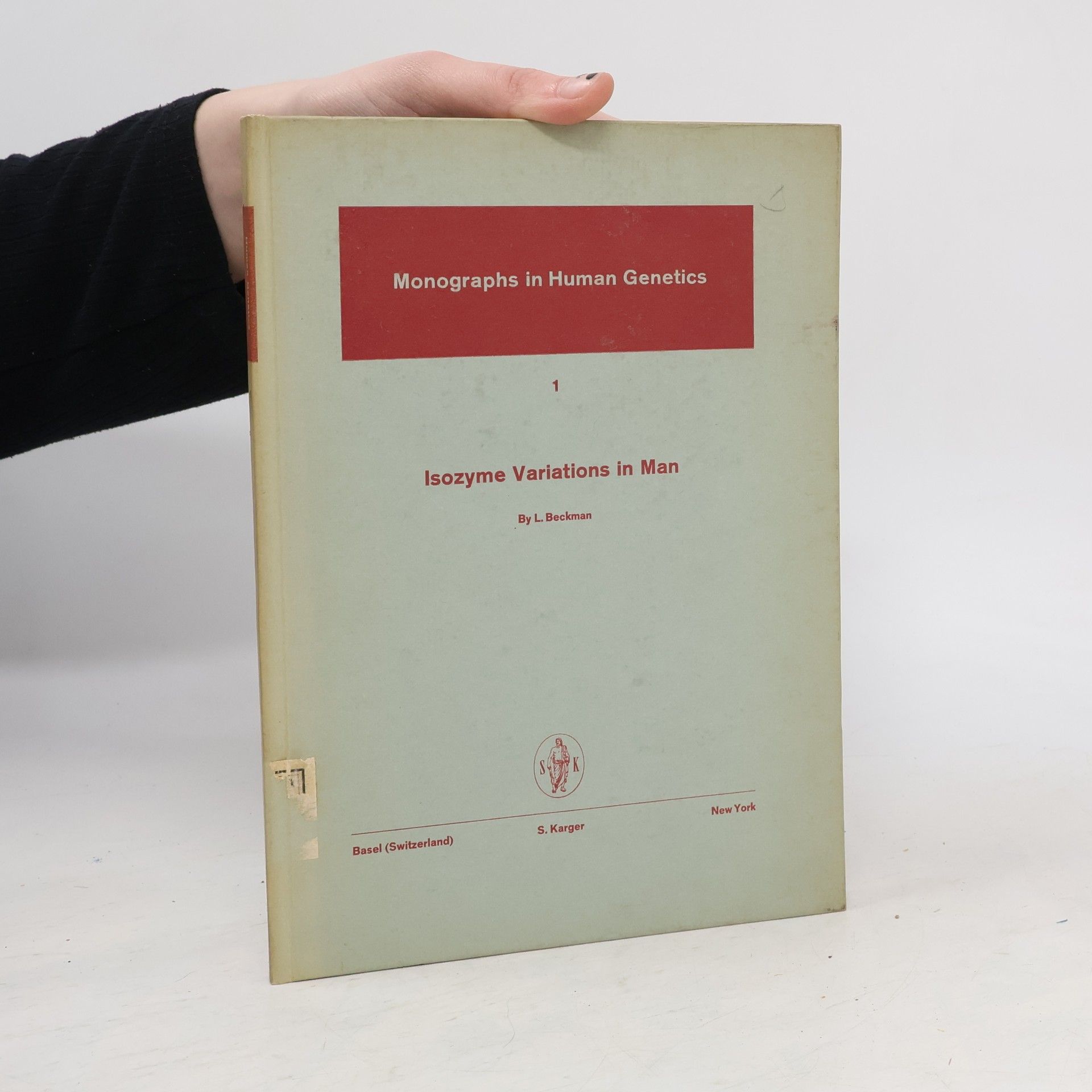 L. Beckman Monographs in Human Genetics 1. Isozyme Variations in Man