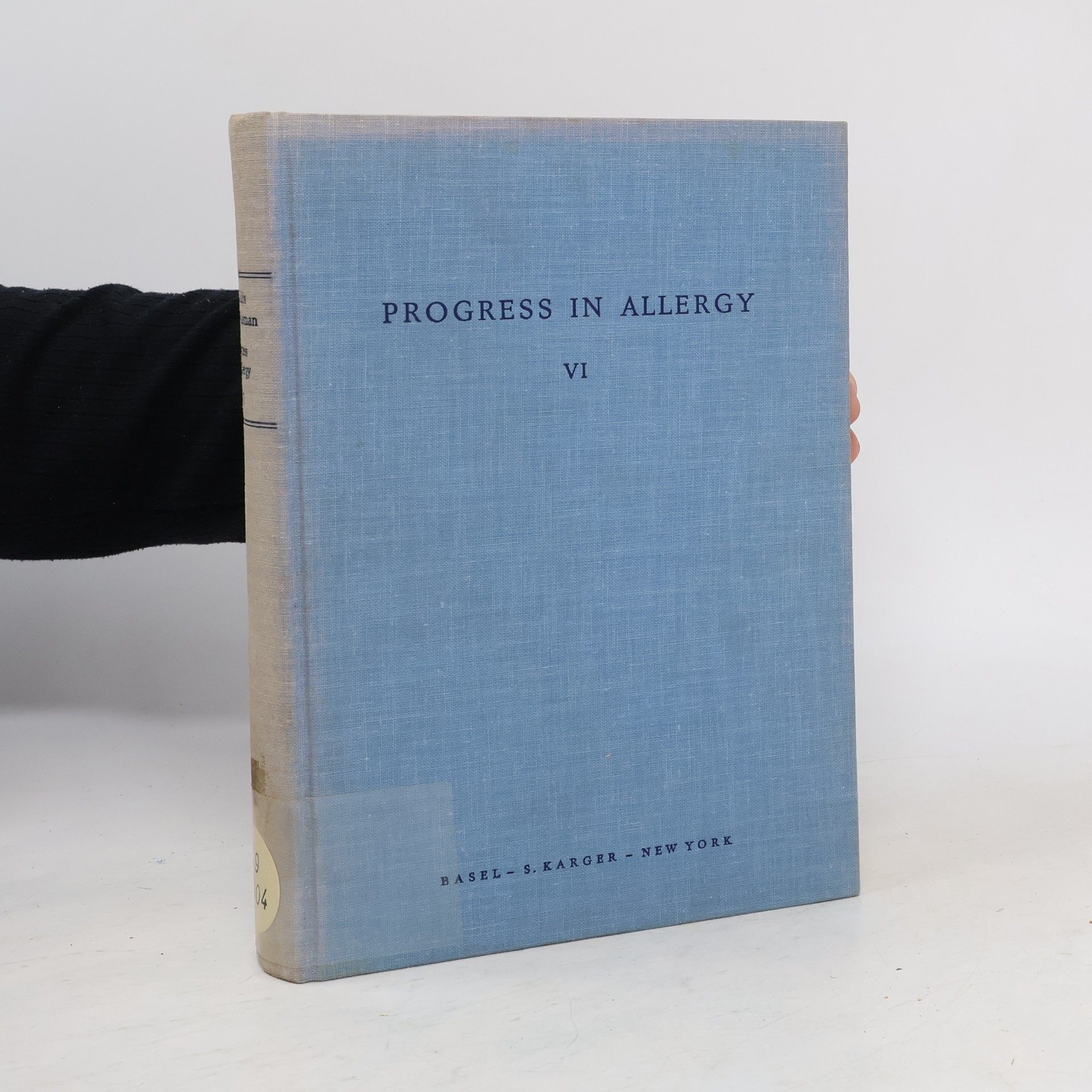 Auteurscollectief Progress in Allergy VI.