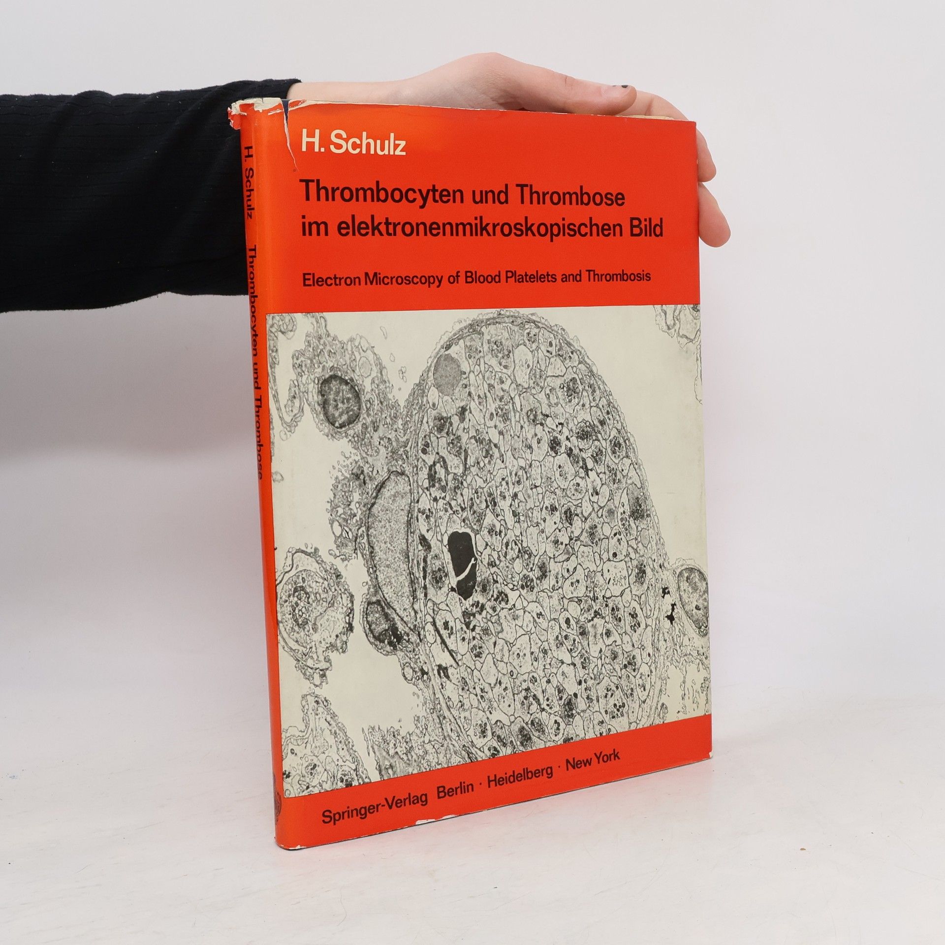 Heribert Schulz Thrombocyten und Thrombose im elektronenmikroskopischen Bild